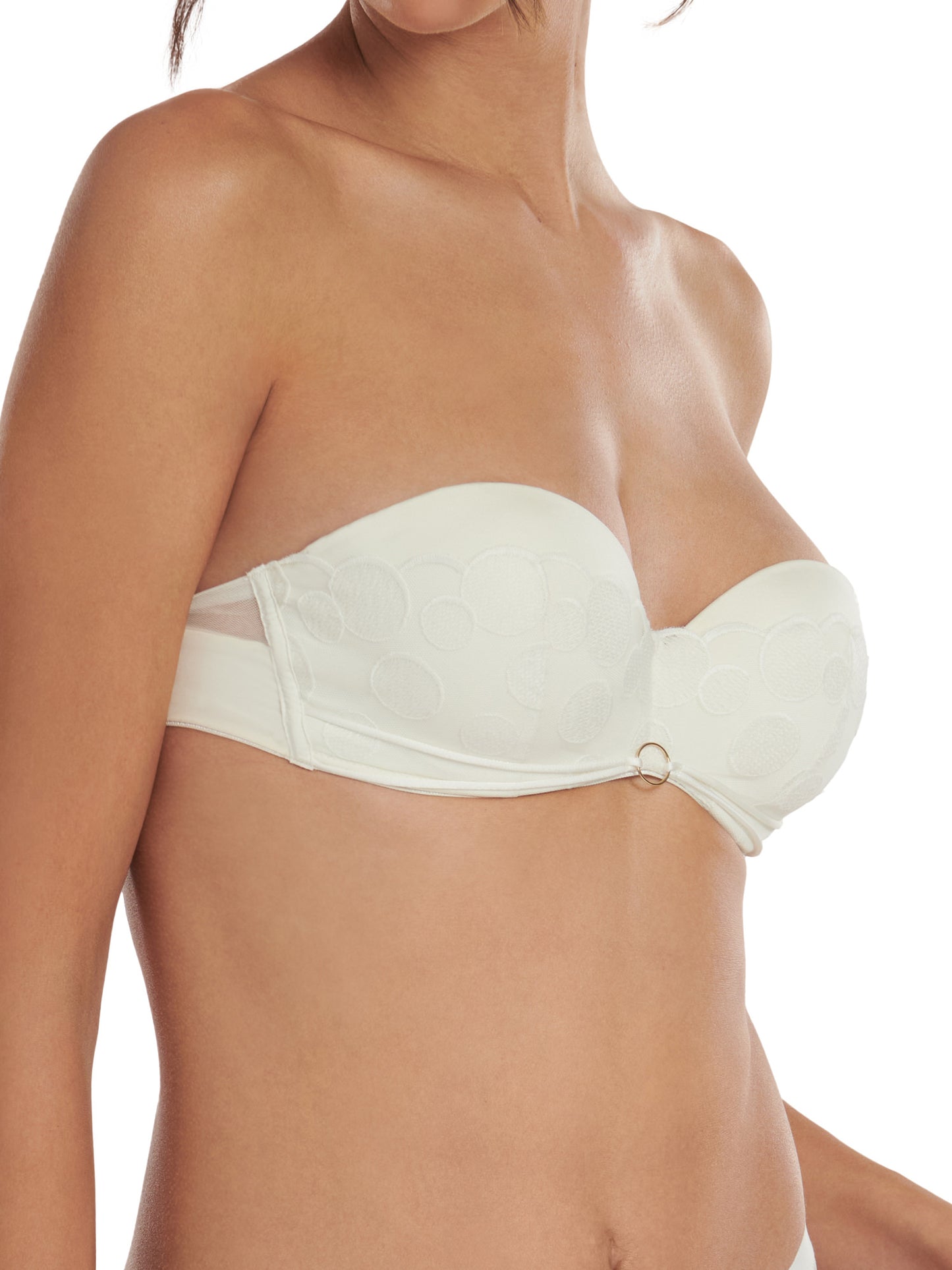 Soutien-gorge bandeau préformé multipositions Venus Mariage Lisca