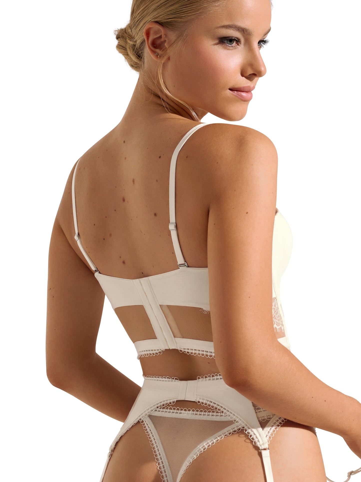 Soutien-gorge bustier balconnet préformé Daydream mariage Lisca