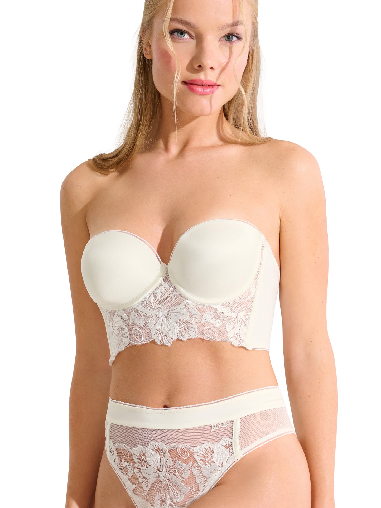 Soutien-gorge bustier balconnet préformé EMINENCE MARIAGE Lisca