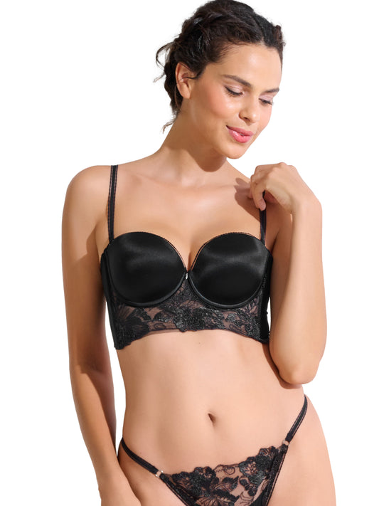 Soutien-gorge bustier balconnet préformé EMINENCE Lisca