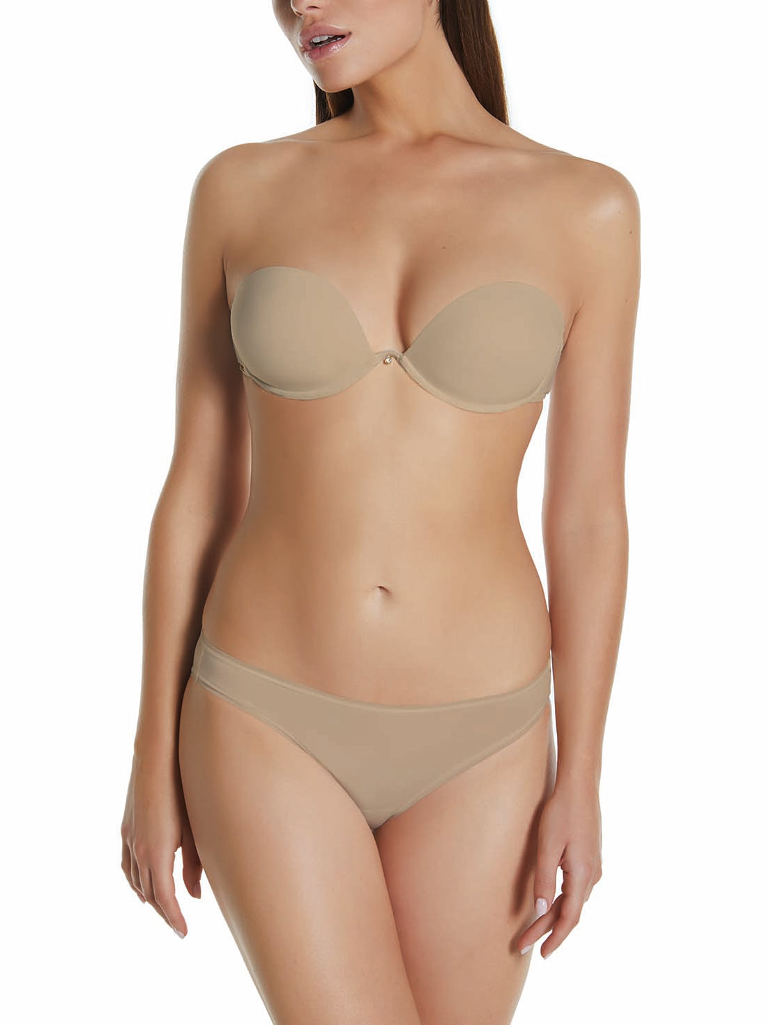 Soutien-gorge bandeau push-up armature unique Etna Selmark