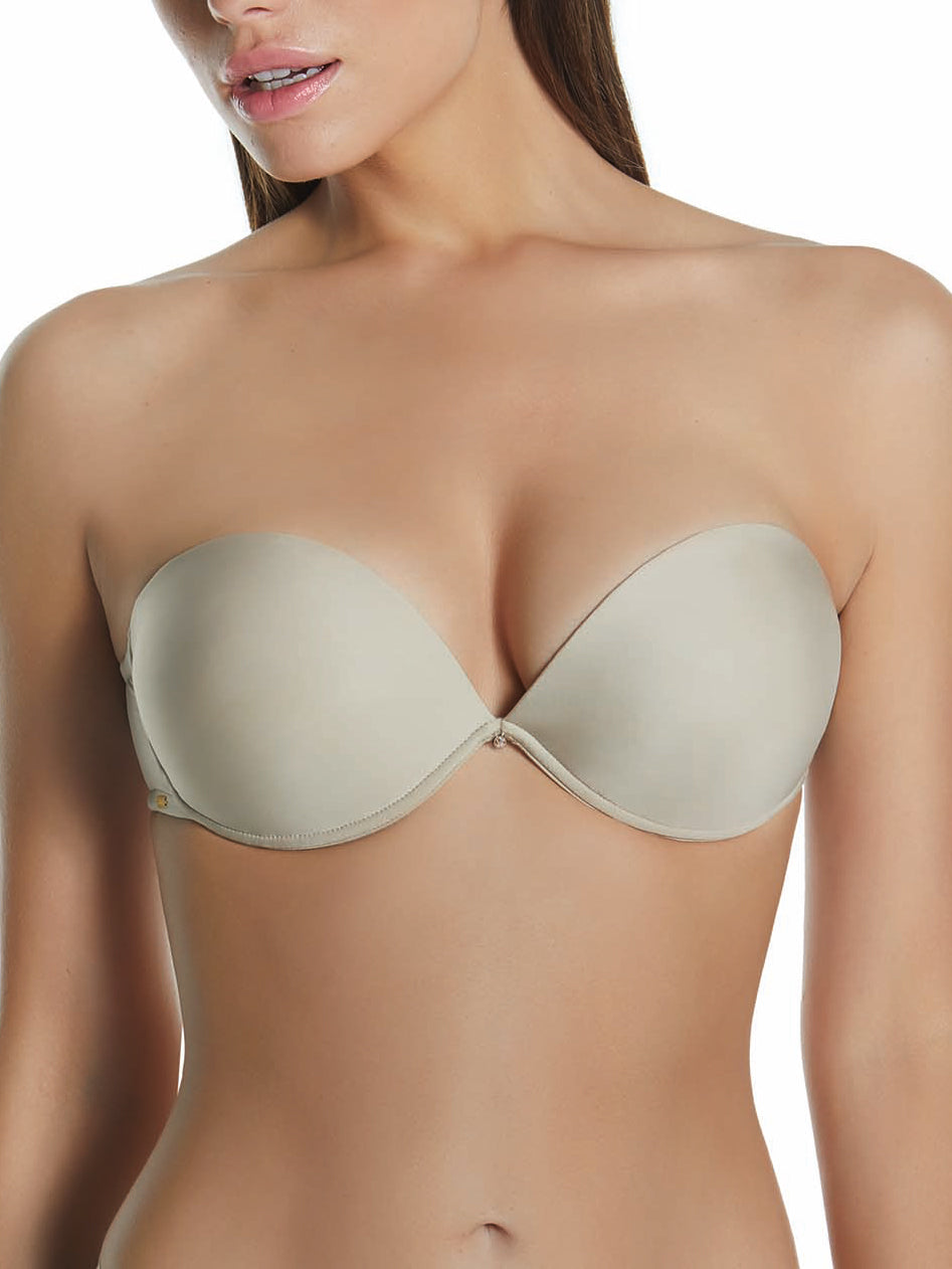 Soutien-gorge bandeau double push-up armature unique Etna Selmark