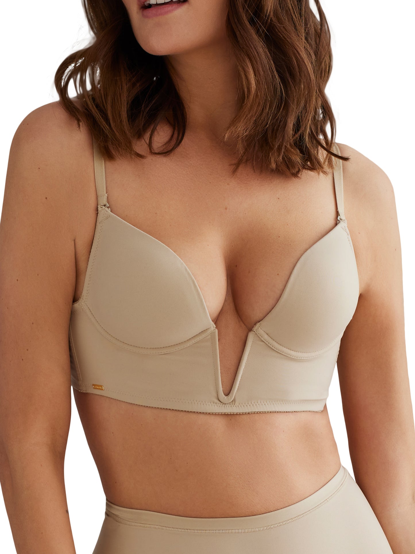 Soutien-gorge préformé décolleté profond Curves Selmark