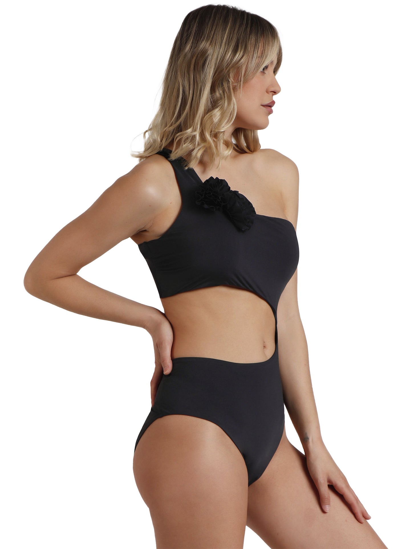 Maillot de bain 1 pièce asymétrique préformé Beach Style Admas