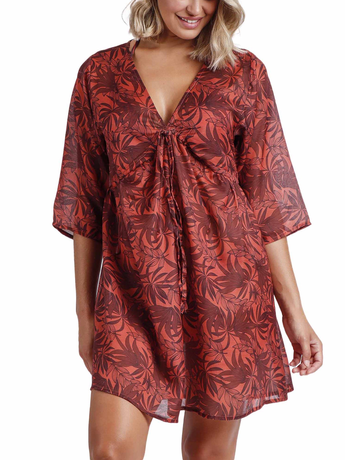 Robe de plage Sunset Palm Admas