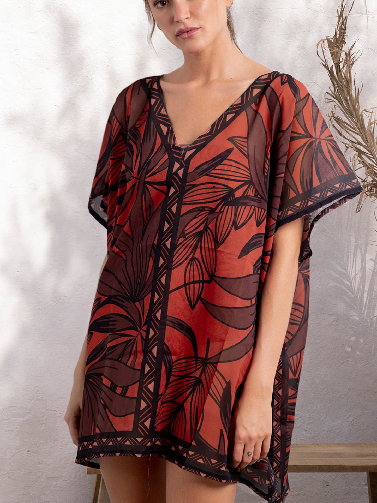 Caftan de plage Sunset Palm Admas