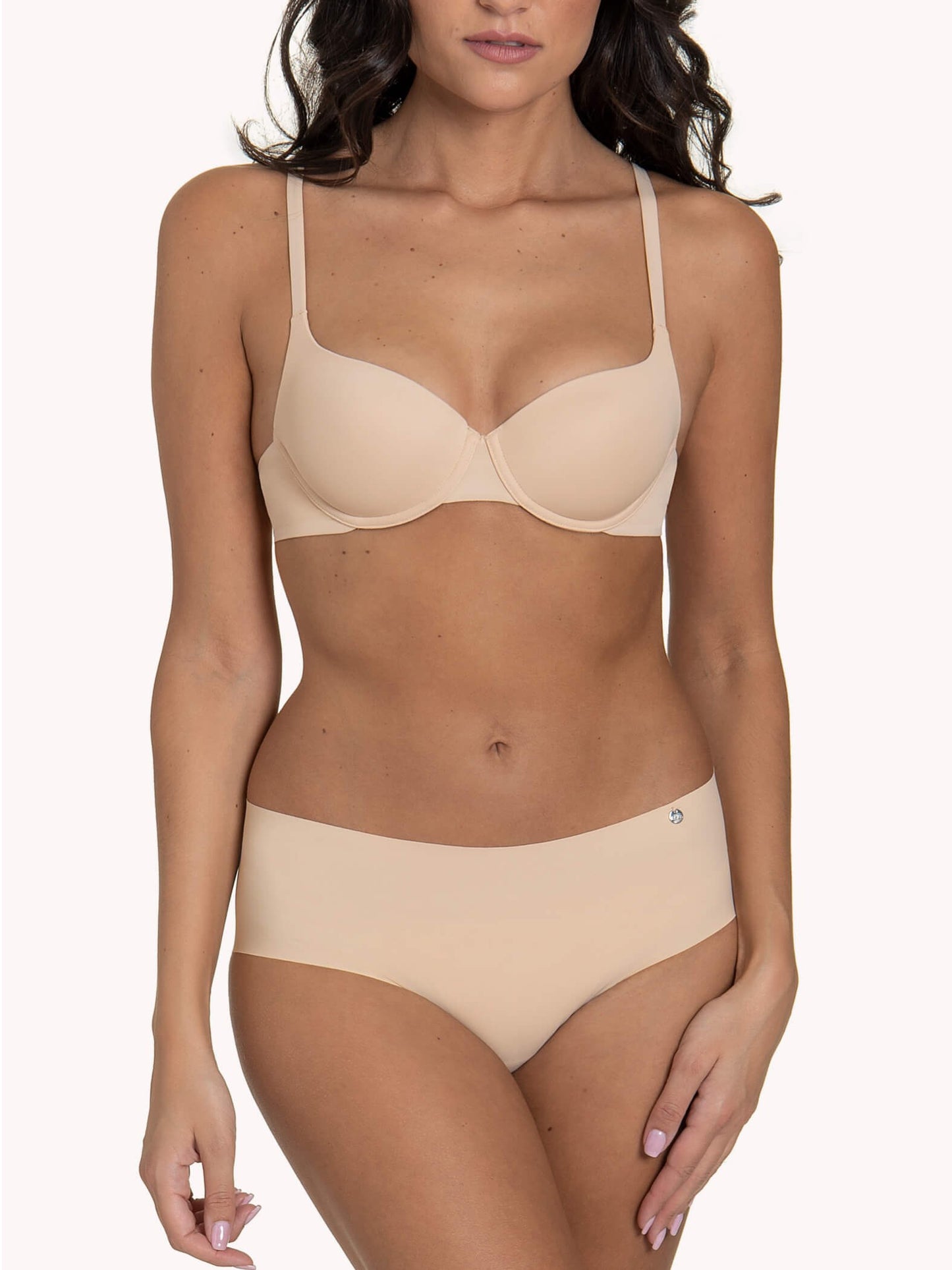 Soutien-gorge préformé Bella peau Lisca - bonnets B à E