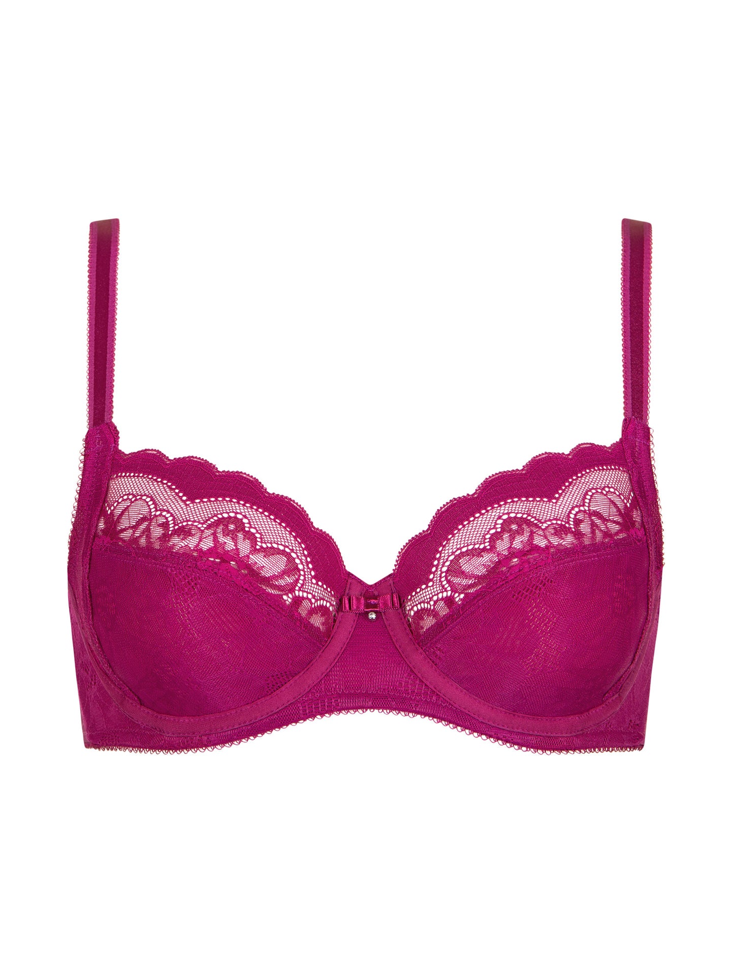 Soutien-gorge armaturé Evelyn Lisca - bonnets B à E - Magenta