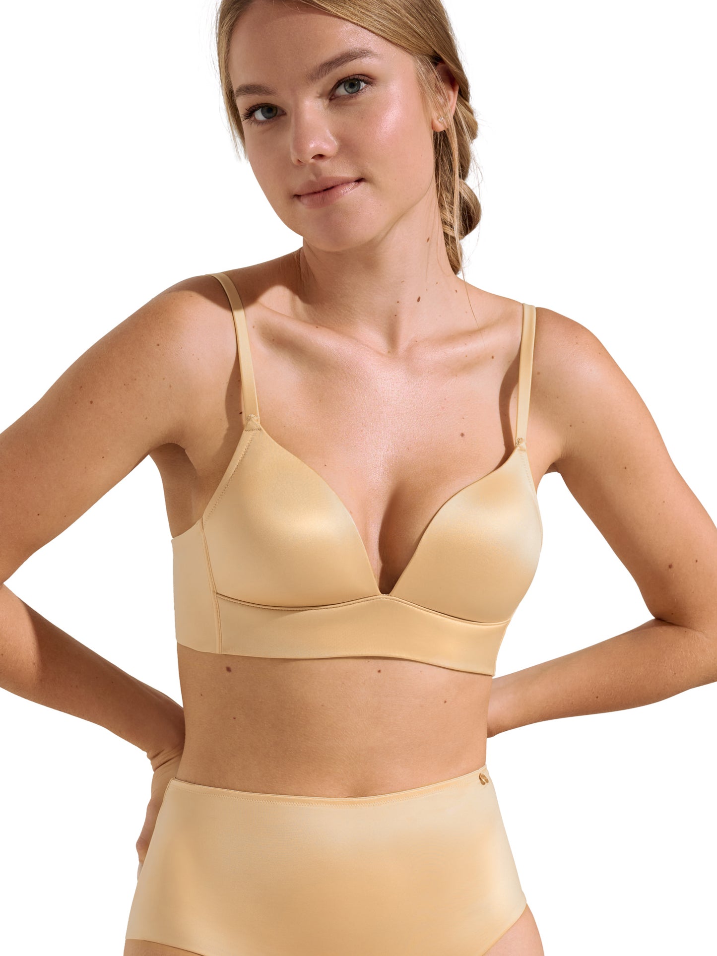 Soutien-gorge triangle préformé sans armatures Naomi Lisca