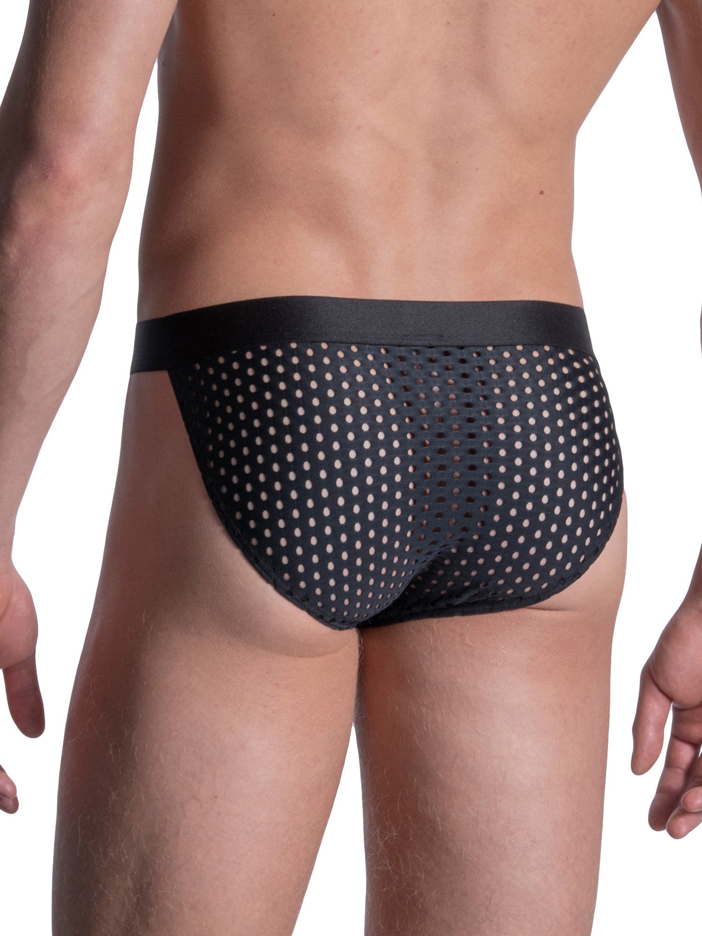 Slip micro tanga M2106 noir Manstore