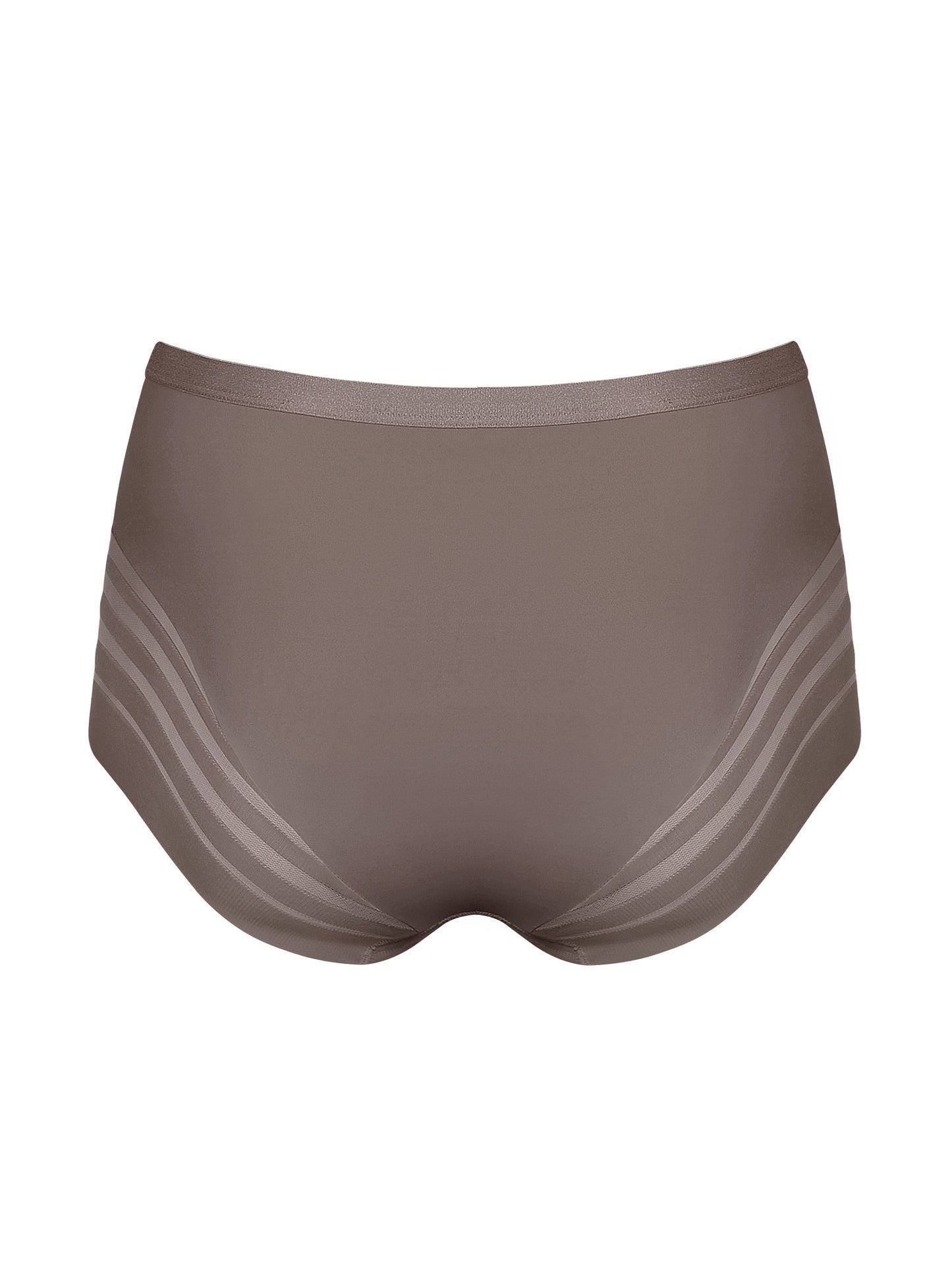 Slip taille haute Alegra marron Lisca