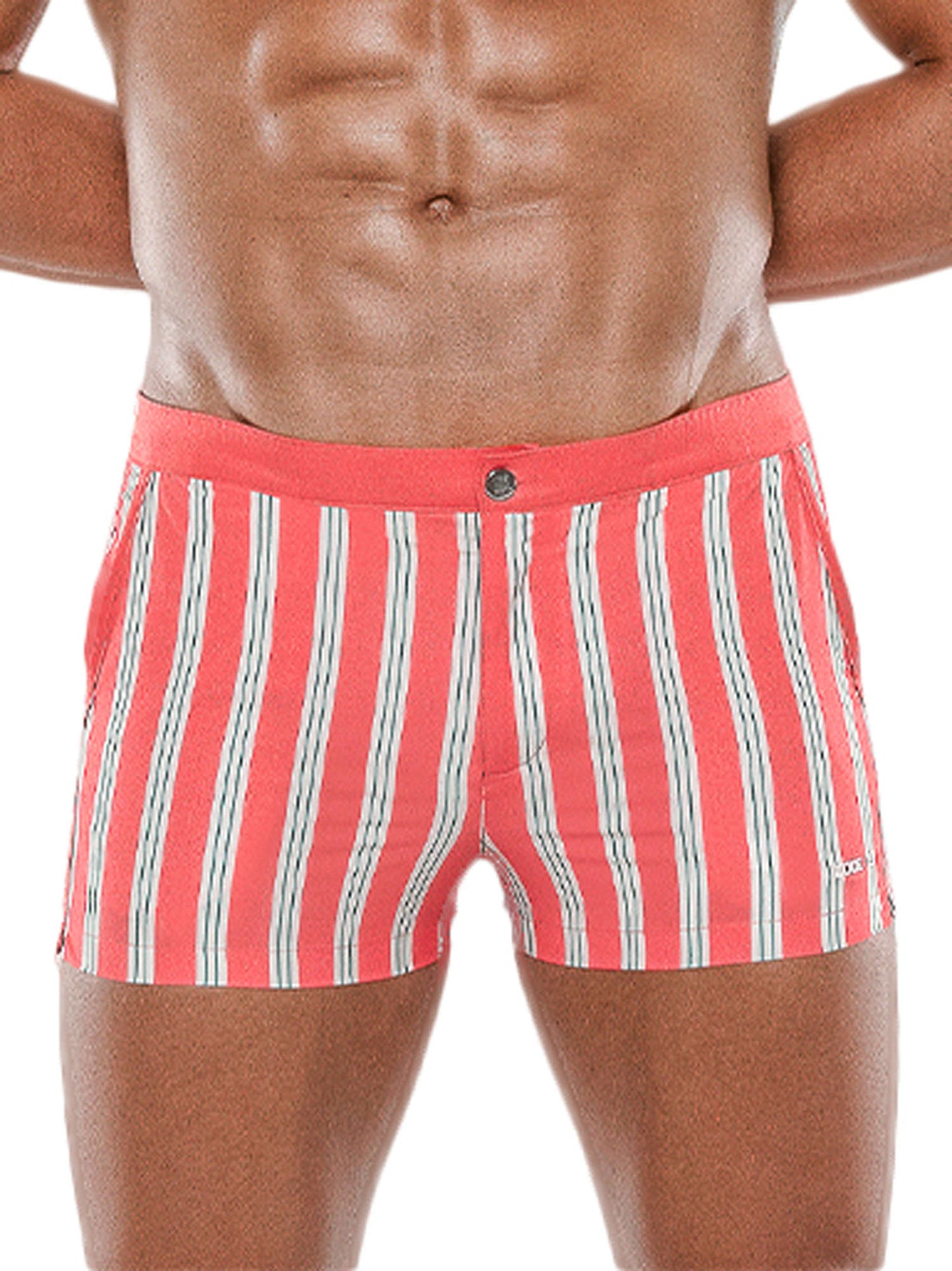 Short de bain Retro Stripe Code22