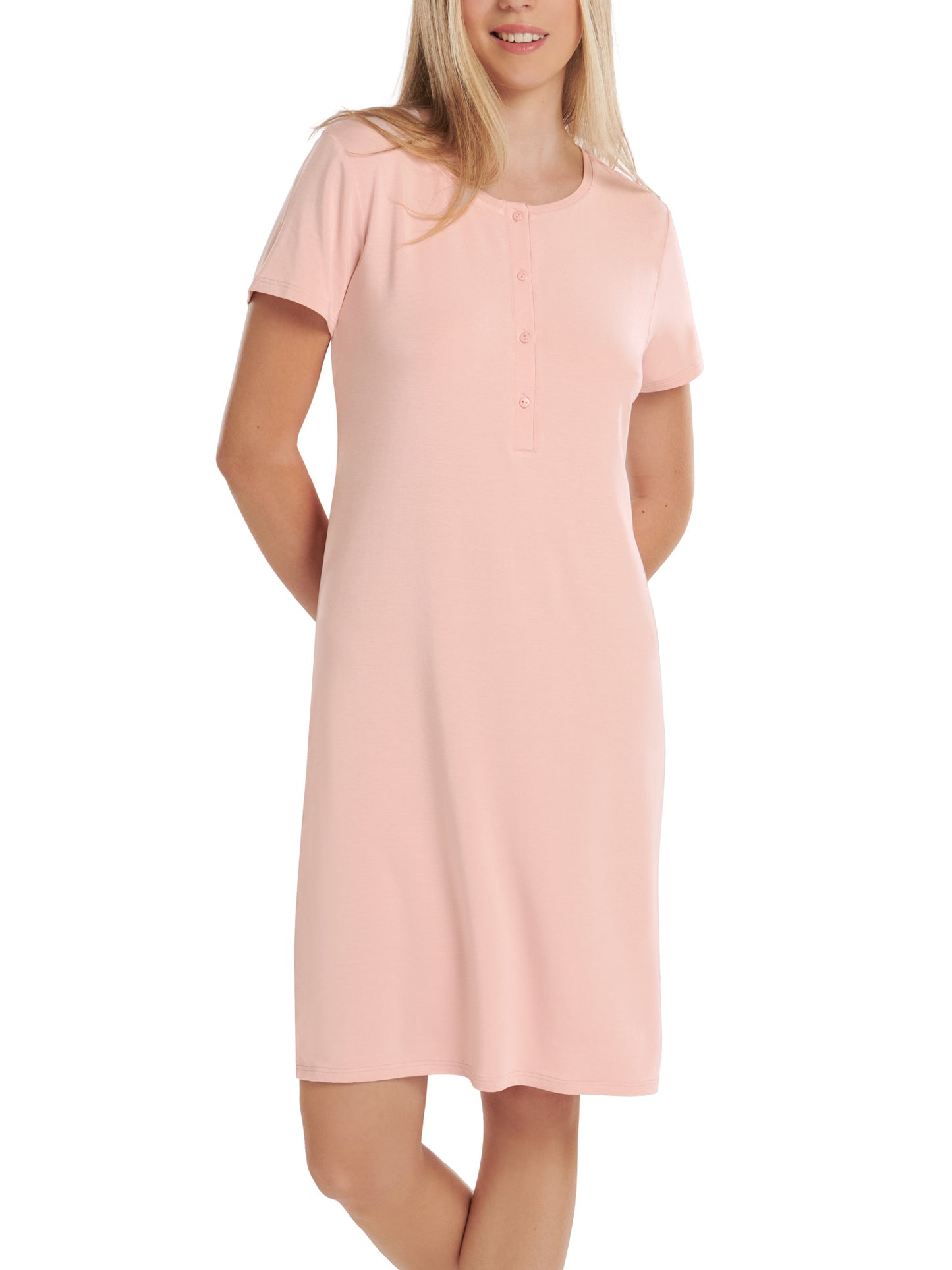 Chemise de nuit manches courtes Lilly Lisca