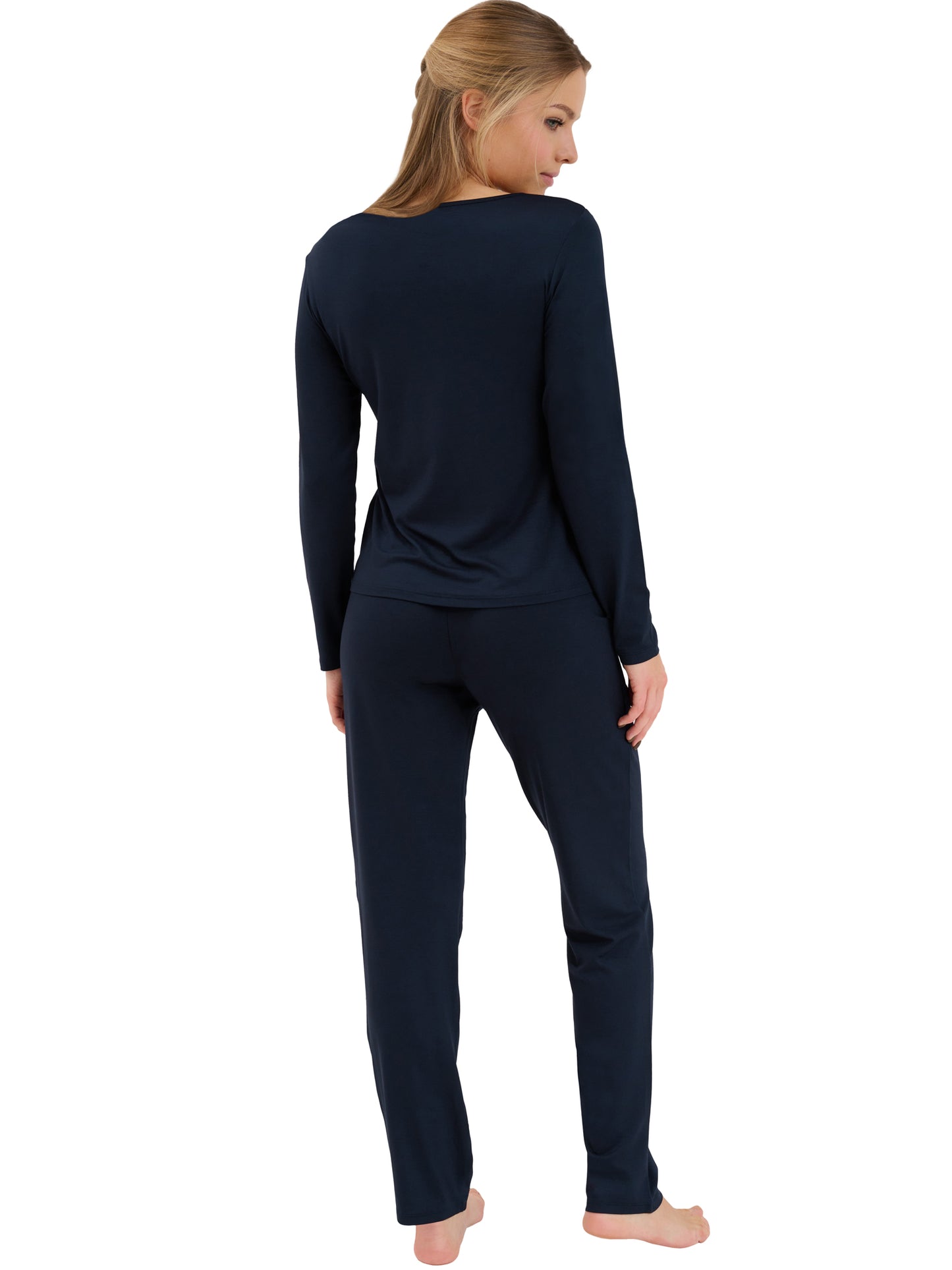 Pyjama tenue d'intérieur pantalon top manches longues Mirabelle Lisca