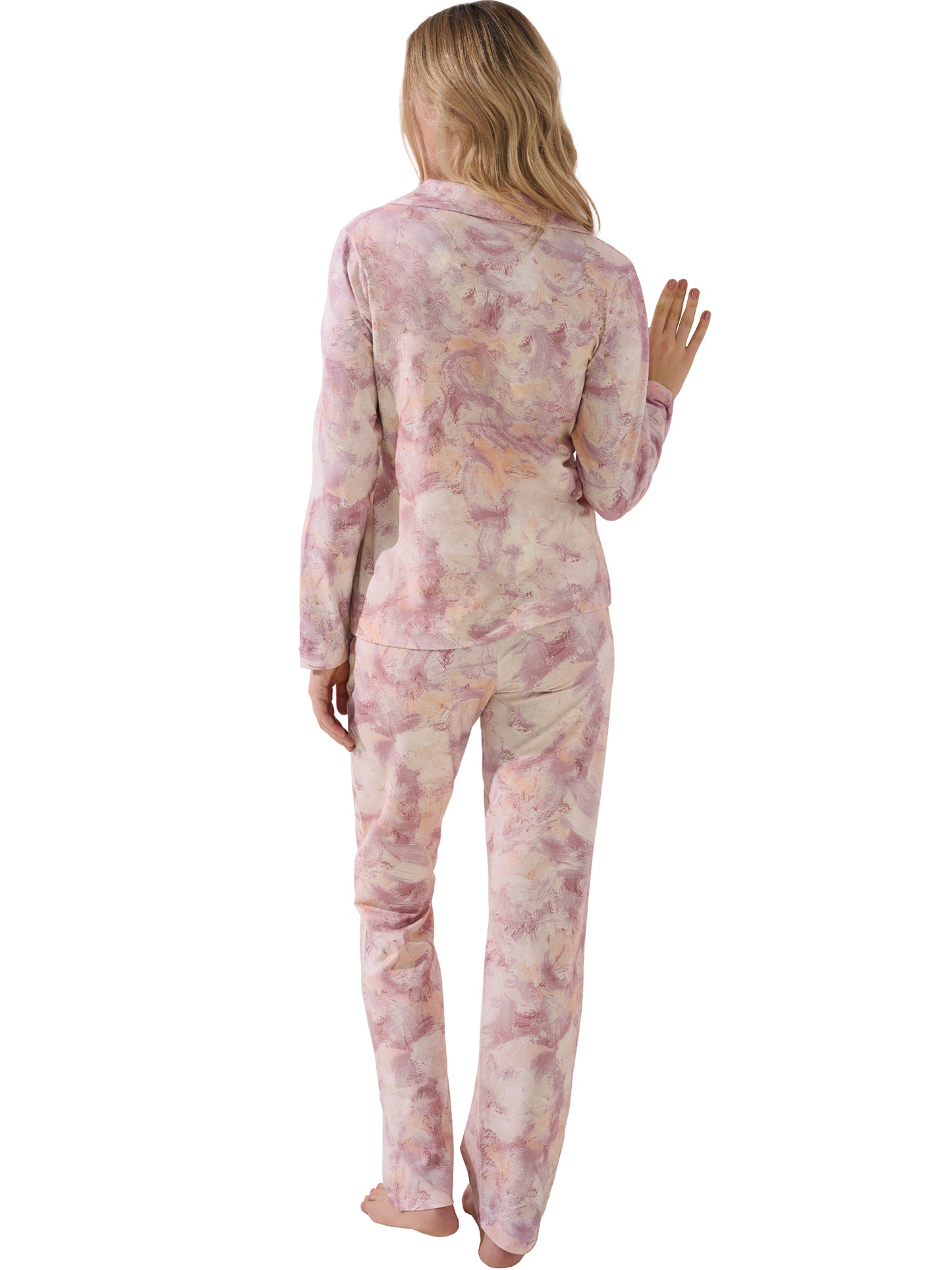 Pyjama pantalon chemise manches longues Olena Lisca