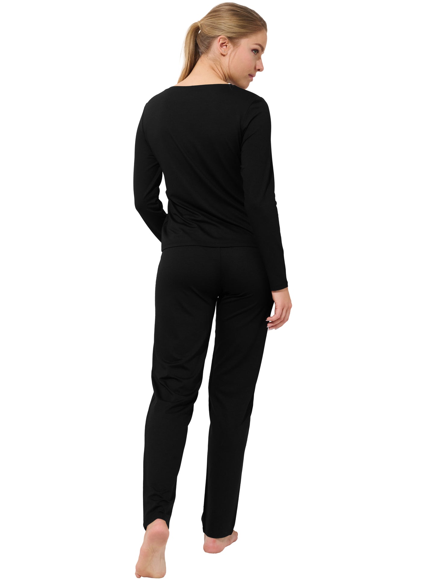 Pyjama pantalon top manches longues Evelyn Lisca