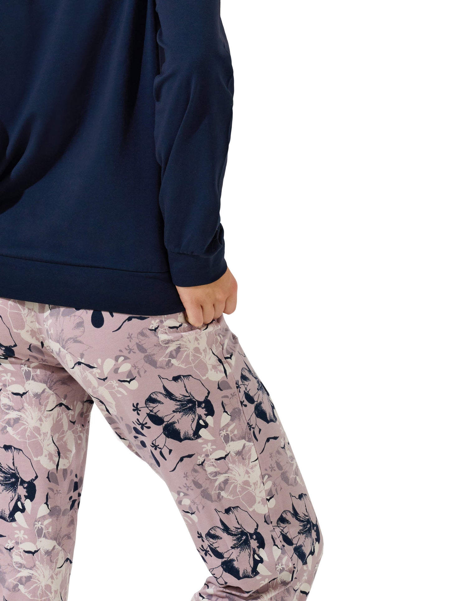 Pyjama pantalon resserré top manches longues Ocean Lisca