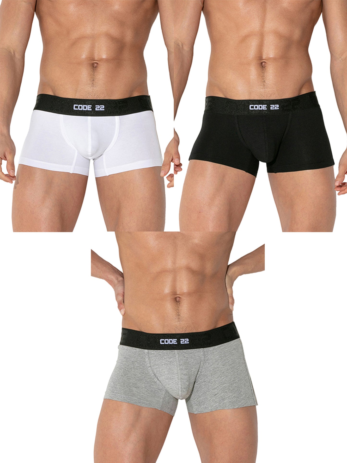 Pack x3 boxers Basic Code22