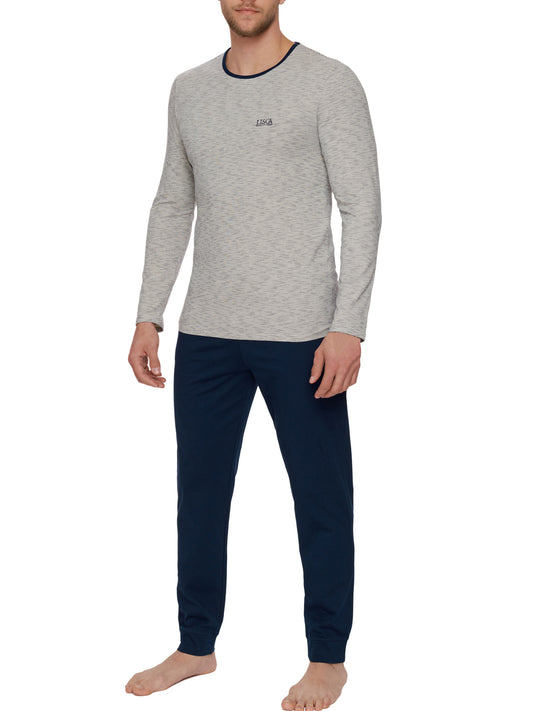 Pyjama pantalon top manches longues Atlas Lisca Men