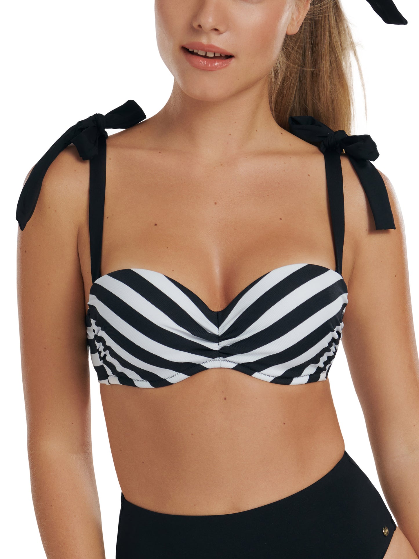 Haut maillot de bain bandeau multpositions Rhodes Lisca