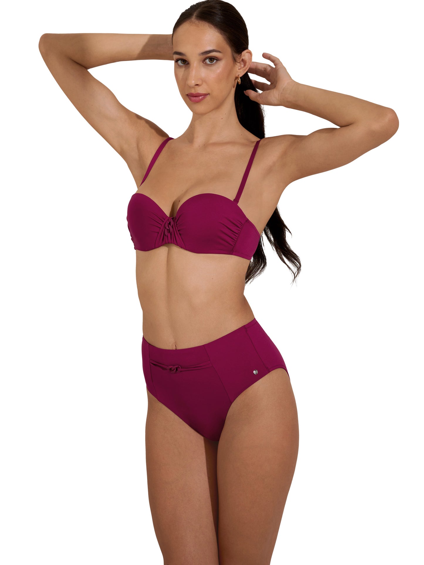 Haut maillot de bain bandeau balconnet préformé Palma Lisca