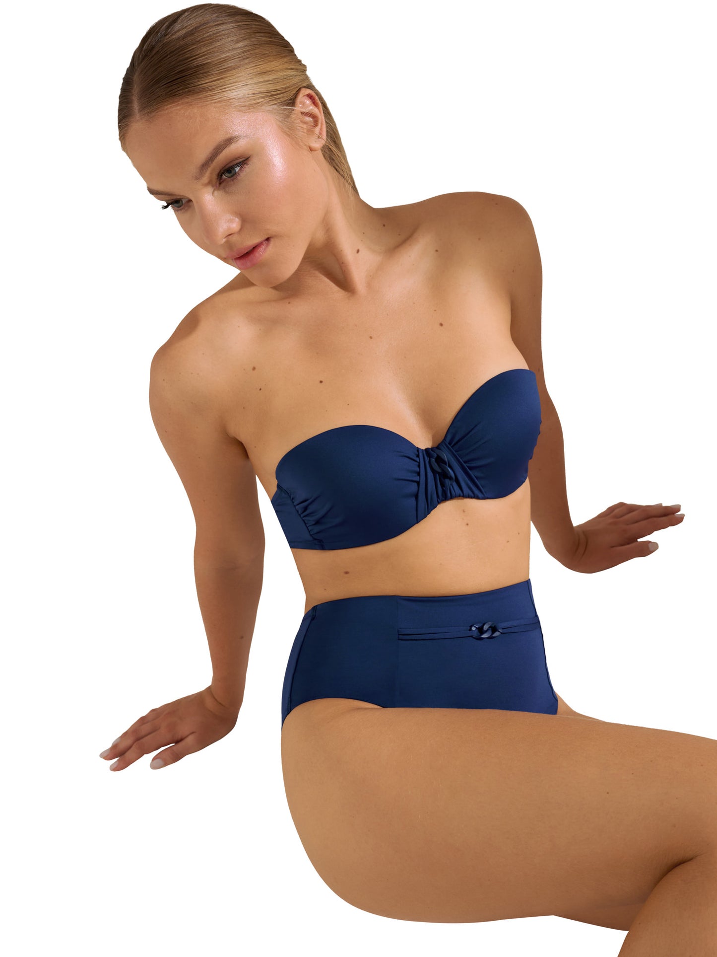 Haut maillot de bain bandeau balconnet préformé Palma Lisca