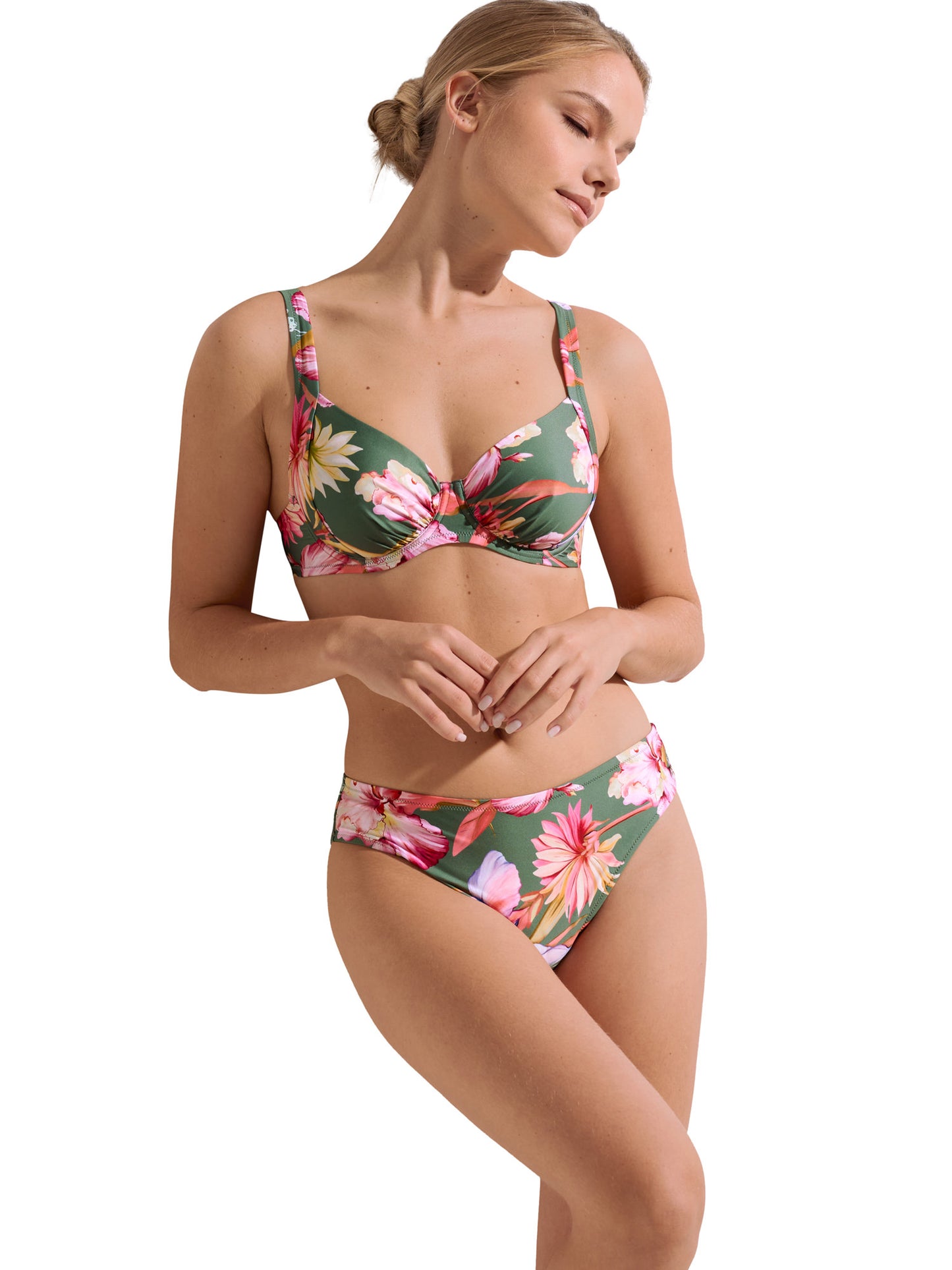 Haut maillot de bain armaturé Rimini Lisca