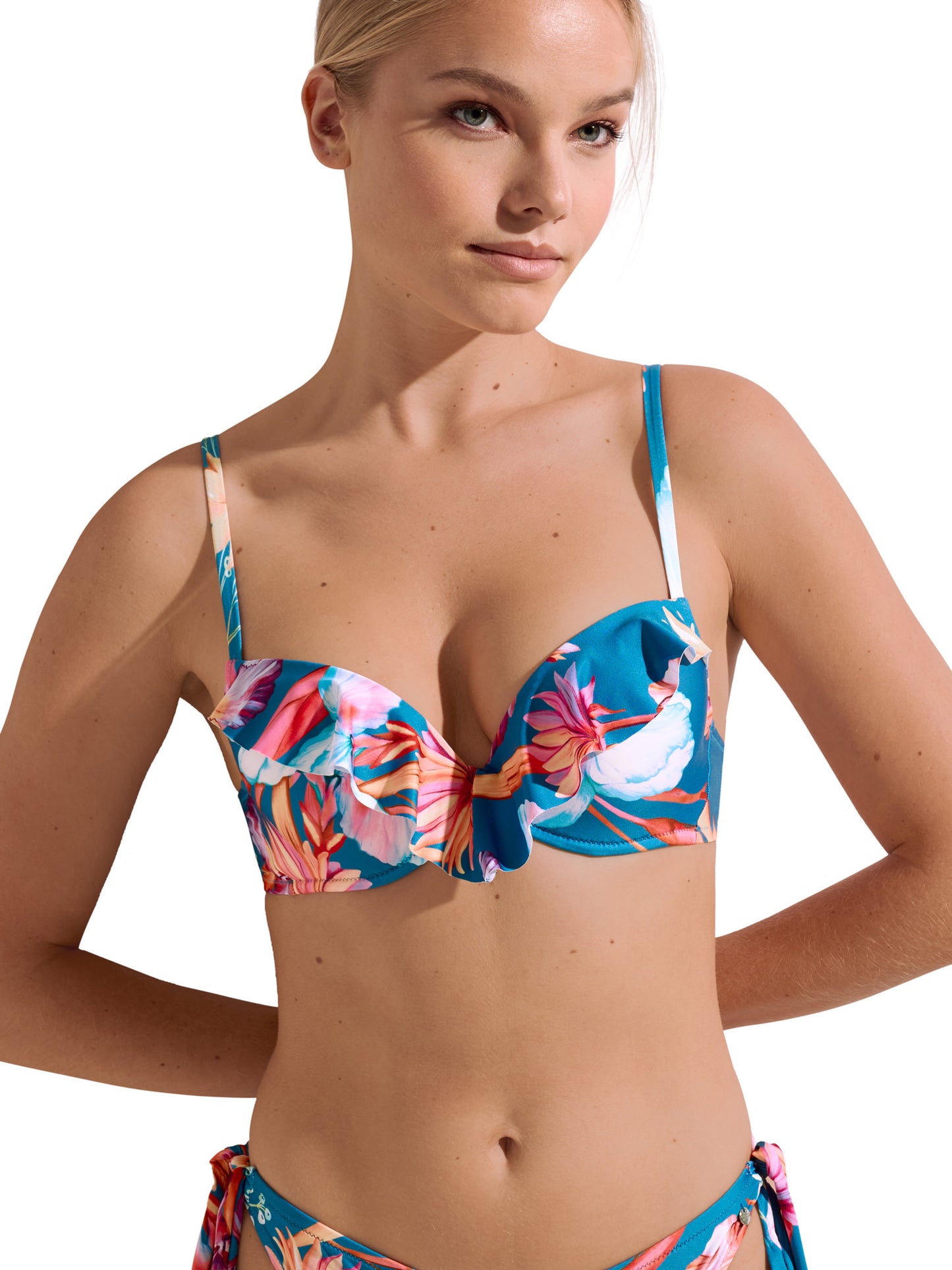 Haut maillot de bain push-up multipositions Rimini Lisca