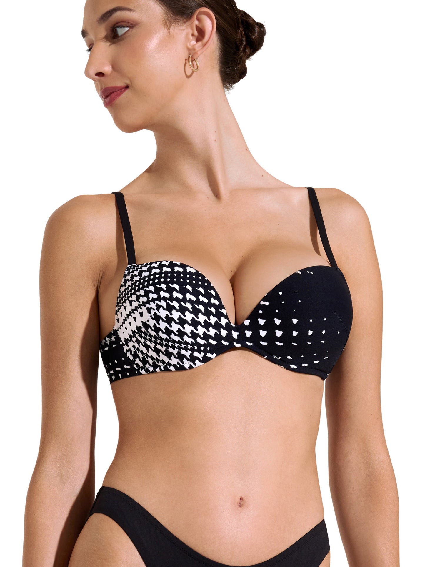 Haut maillot de bain push-up Quito Lisca