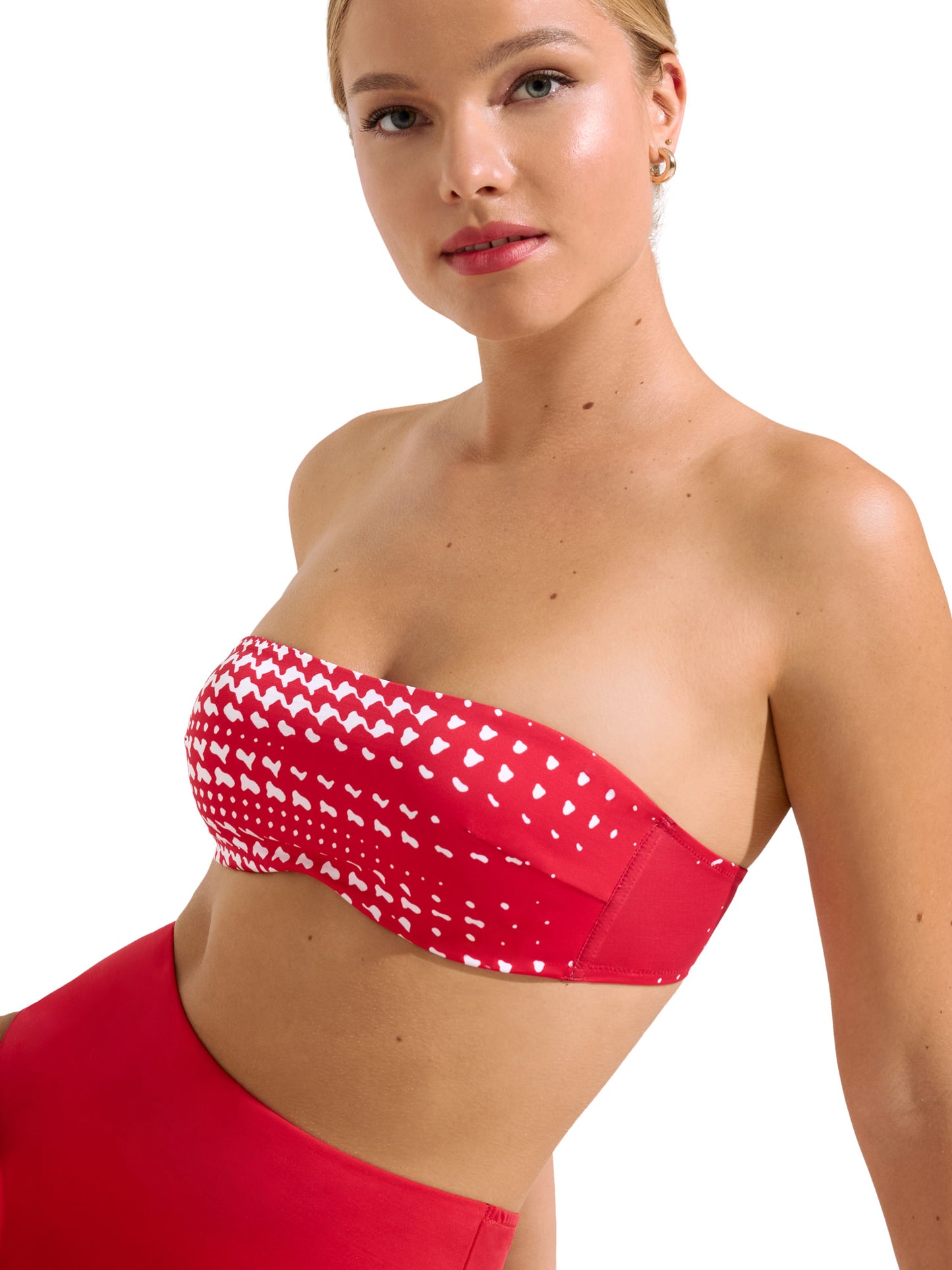 Haut maillot de bain bandeau préformé Quito Lisca