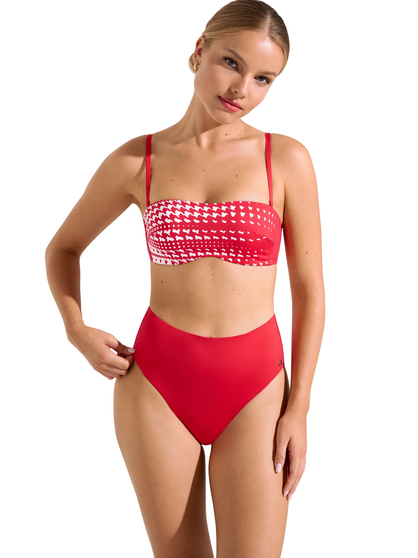 Haut maillot de bain bandeau préformé Quito Lisca