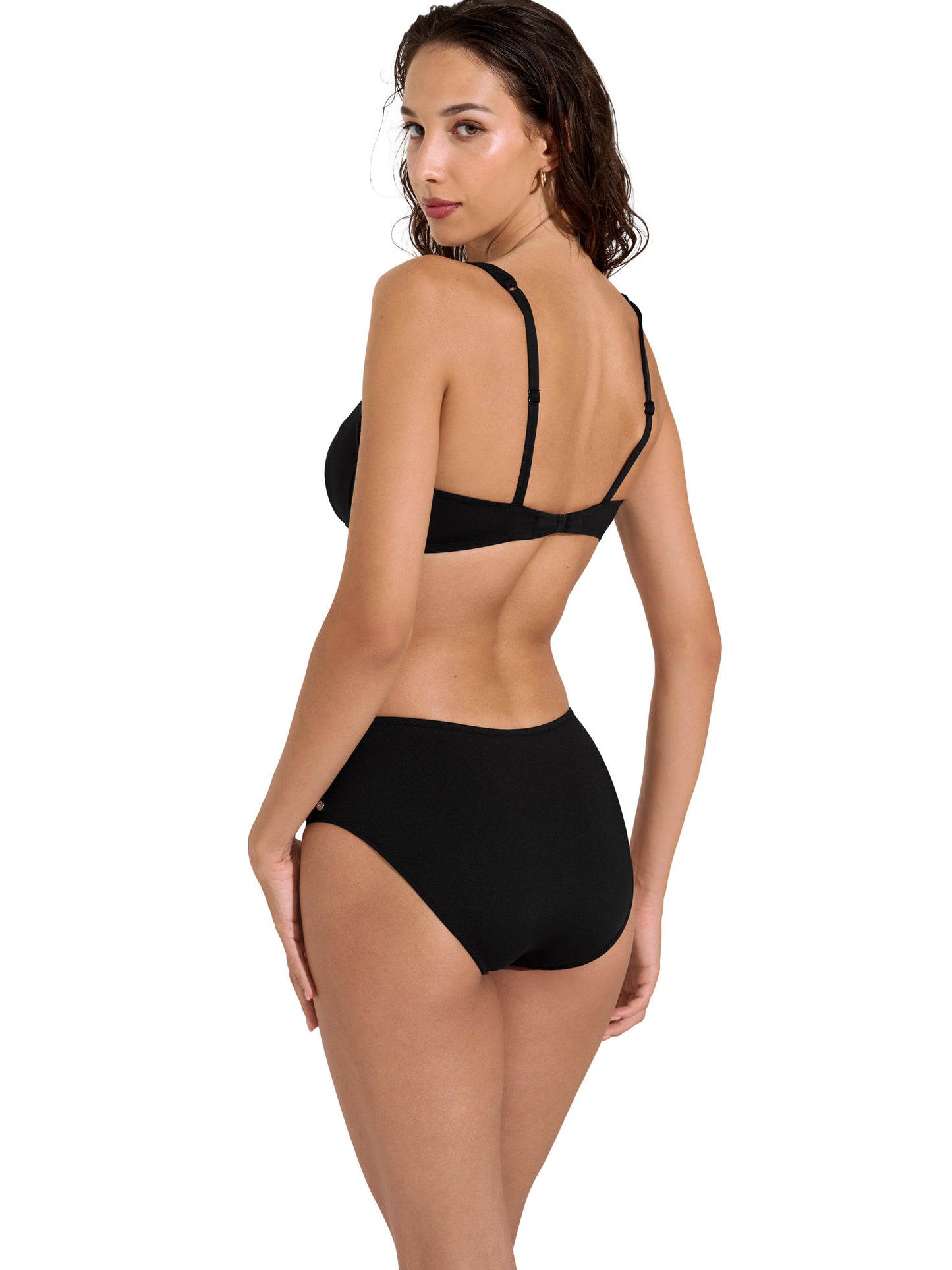 Bas maillot slip de bain shapewear taille haute Union Island Lisca