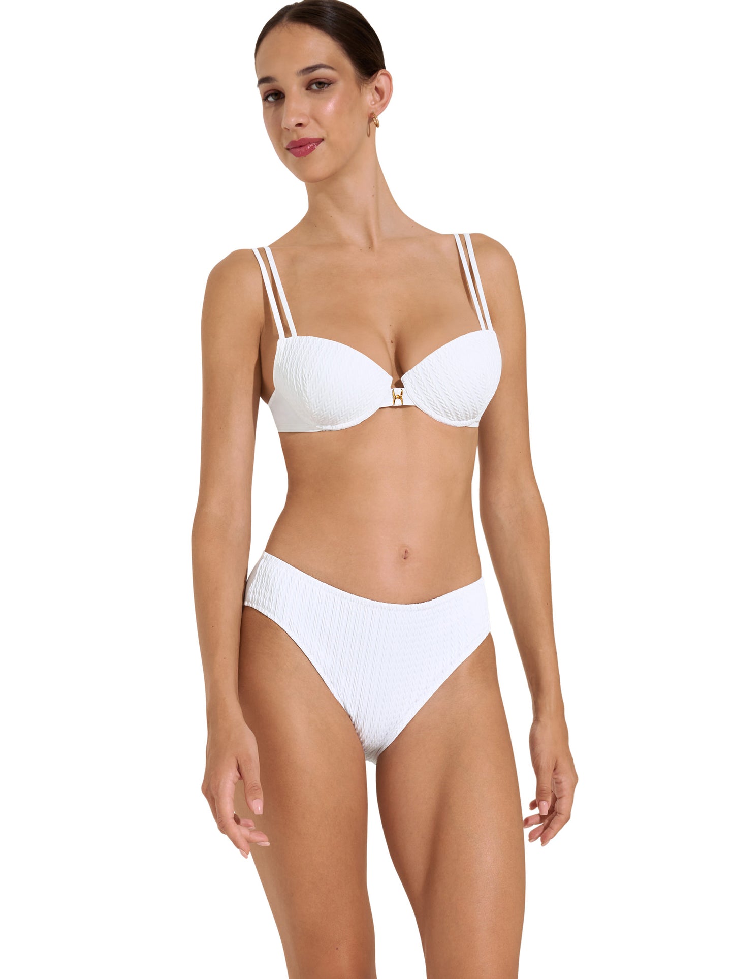 Bas maillot slip de bain taille haute Sardinia Lisca