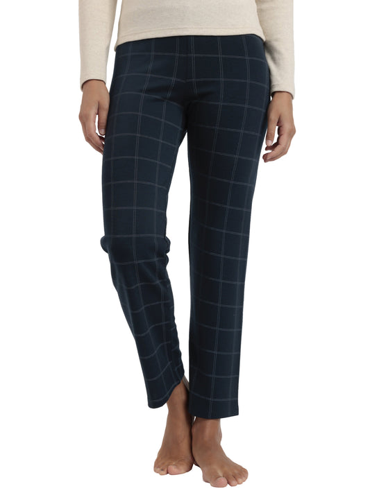 Pantalon stretch Navy Checks Admas