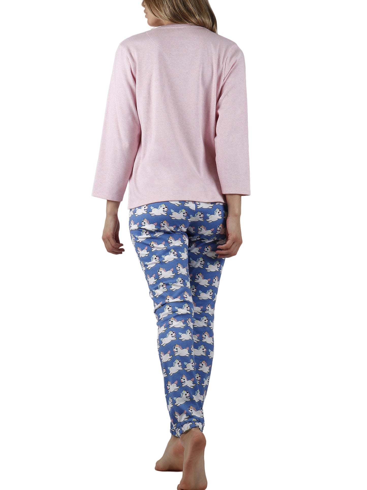 Pyjama tenue d'intérieur pantalon et haut Unicornio Mr Wonderful Admas