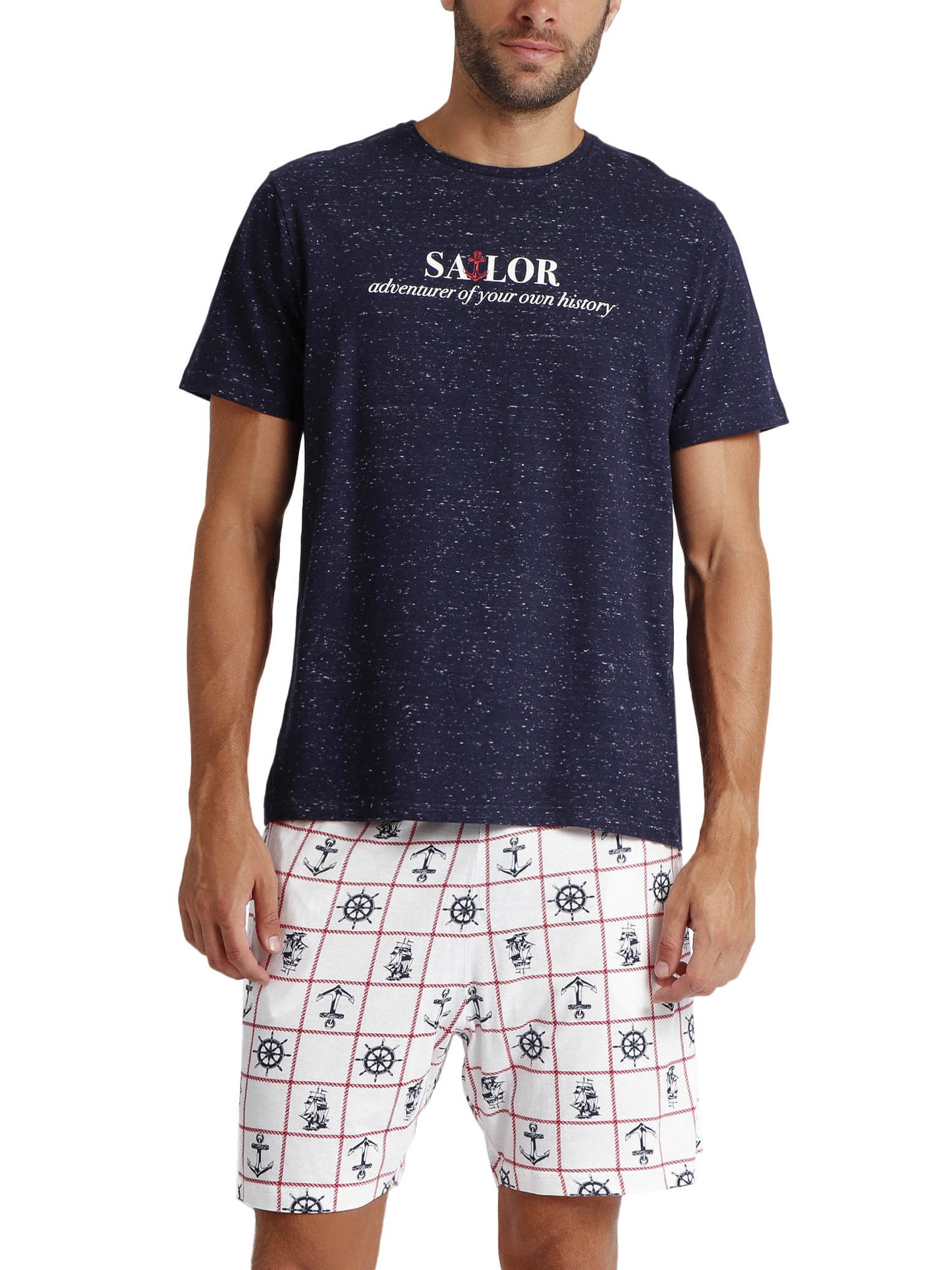 Pyjama short t-shirt Sailor Admas