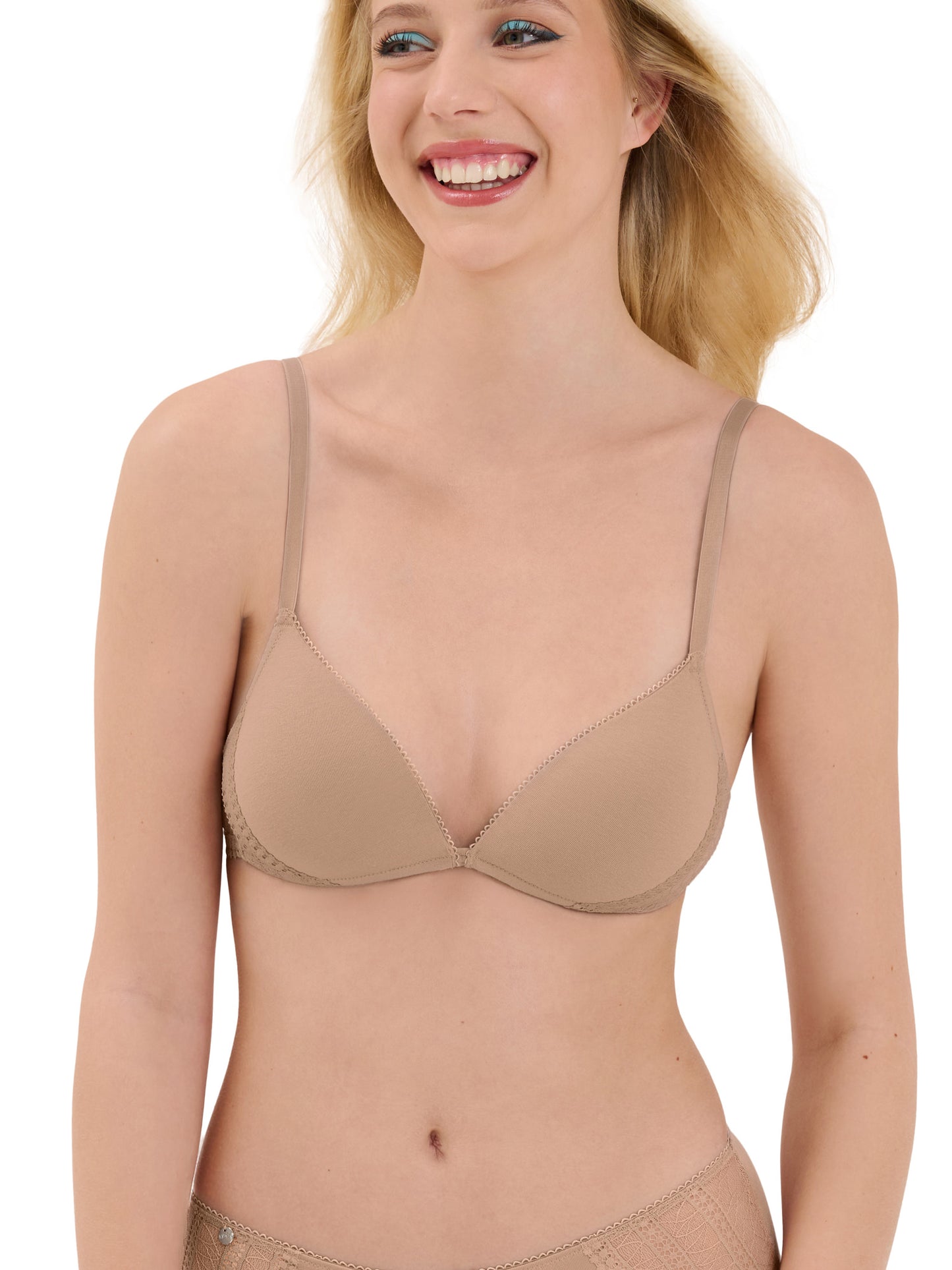 Soutien-gorge triangle préformé sans armatures Lucky Lisca Cheek