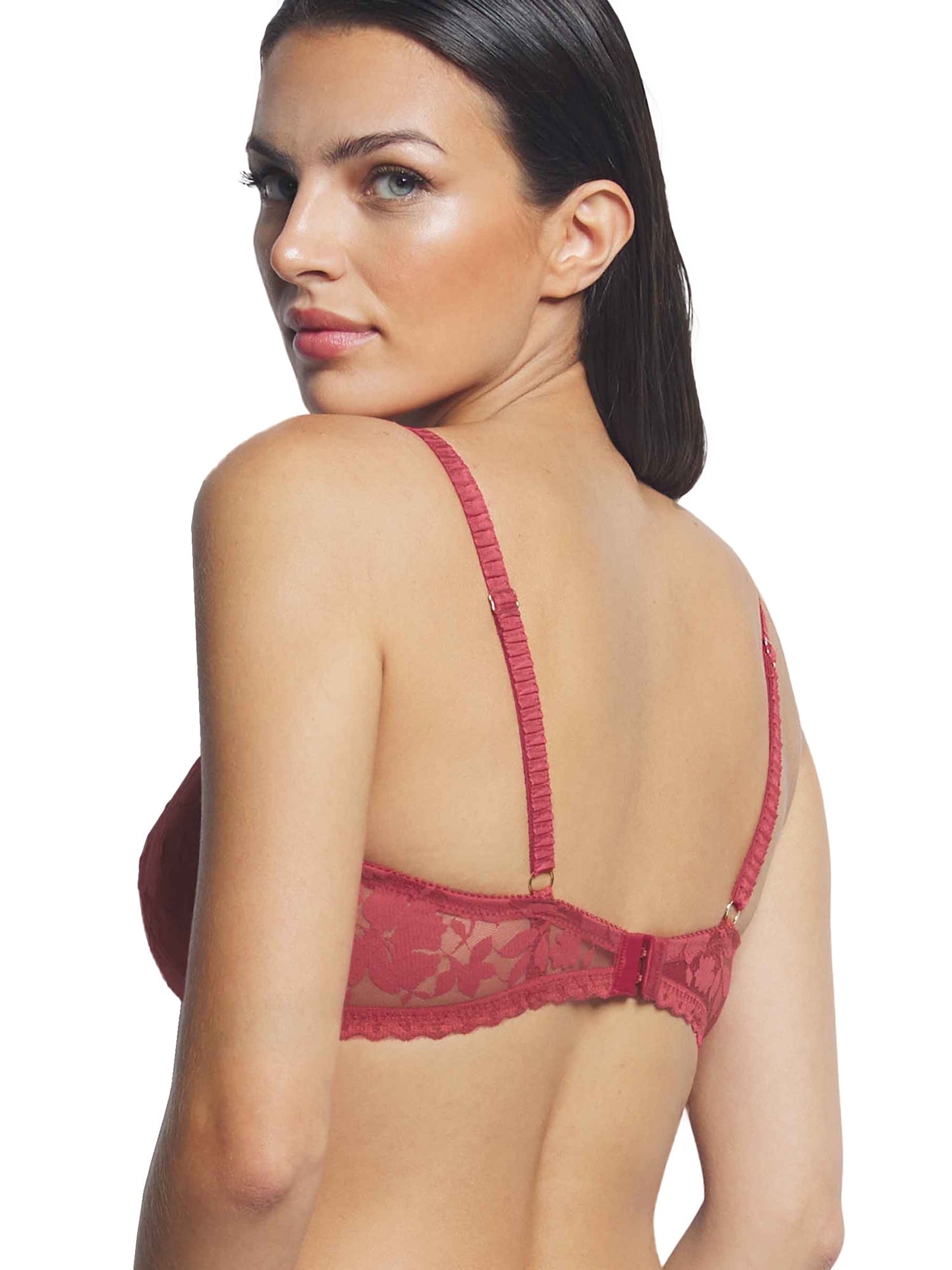 Soutien-gorge préformé Gabrielle Selmark rouge et vert