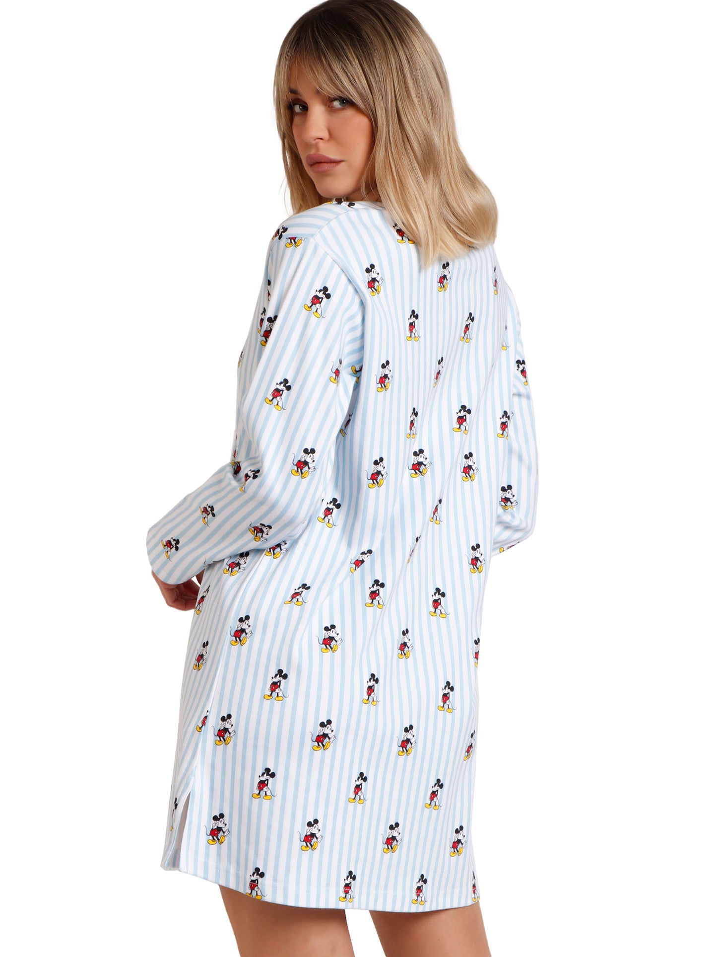 Chemise de nuit manches longues Mickey New Yord Disney Admas