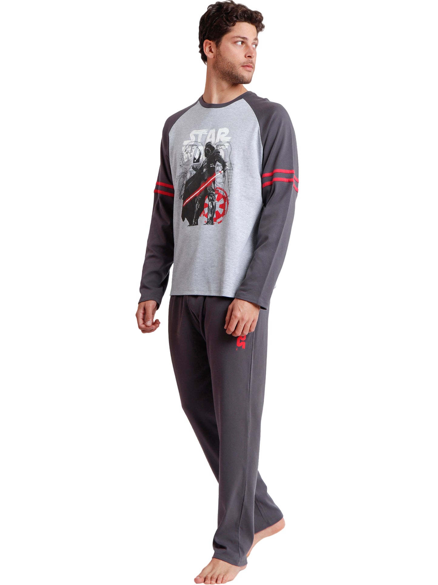 Pyjama tenue d'intérieur pantalon et haut Darth Vader Sport Star Wars Admas