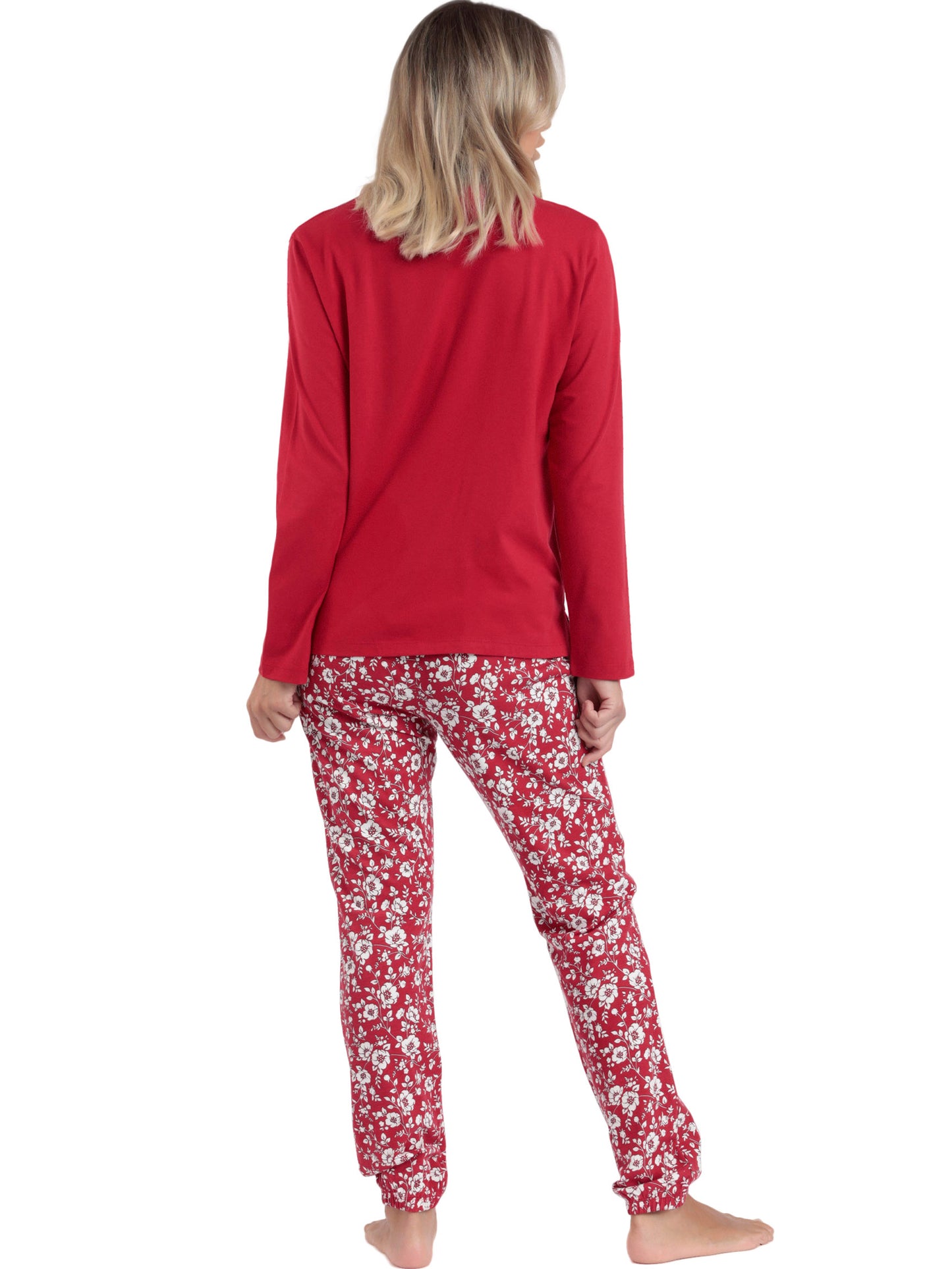 Pyjama pantalon haut manches longues Romantic Winter Admas