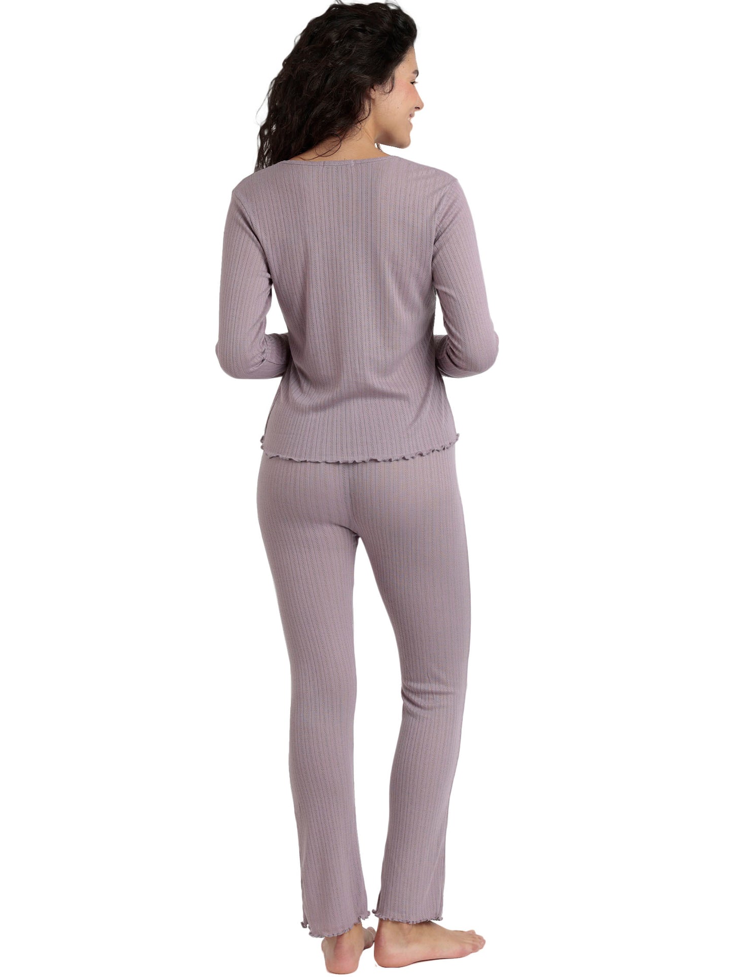 Pyjama pantalon top manches longues Soft Canale Admas