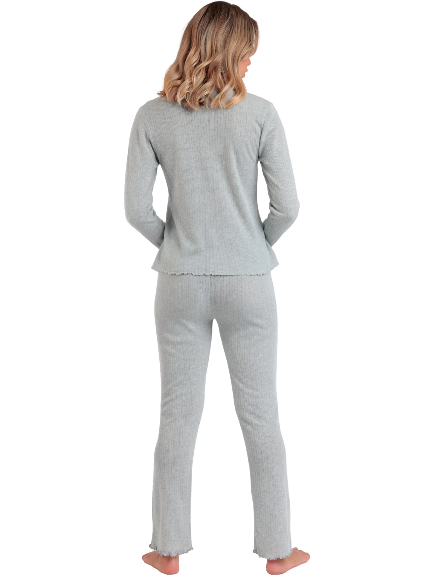 Pyjama pantalon top manches longues Soft Canale Admas