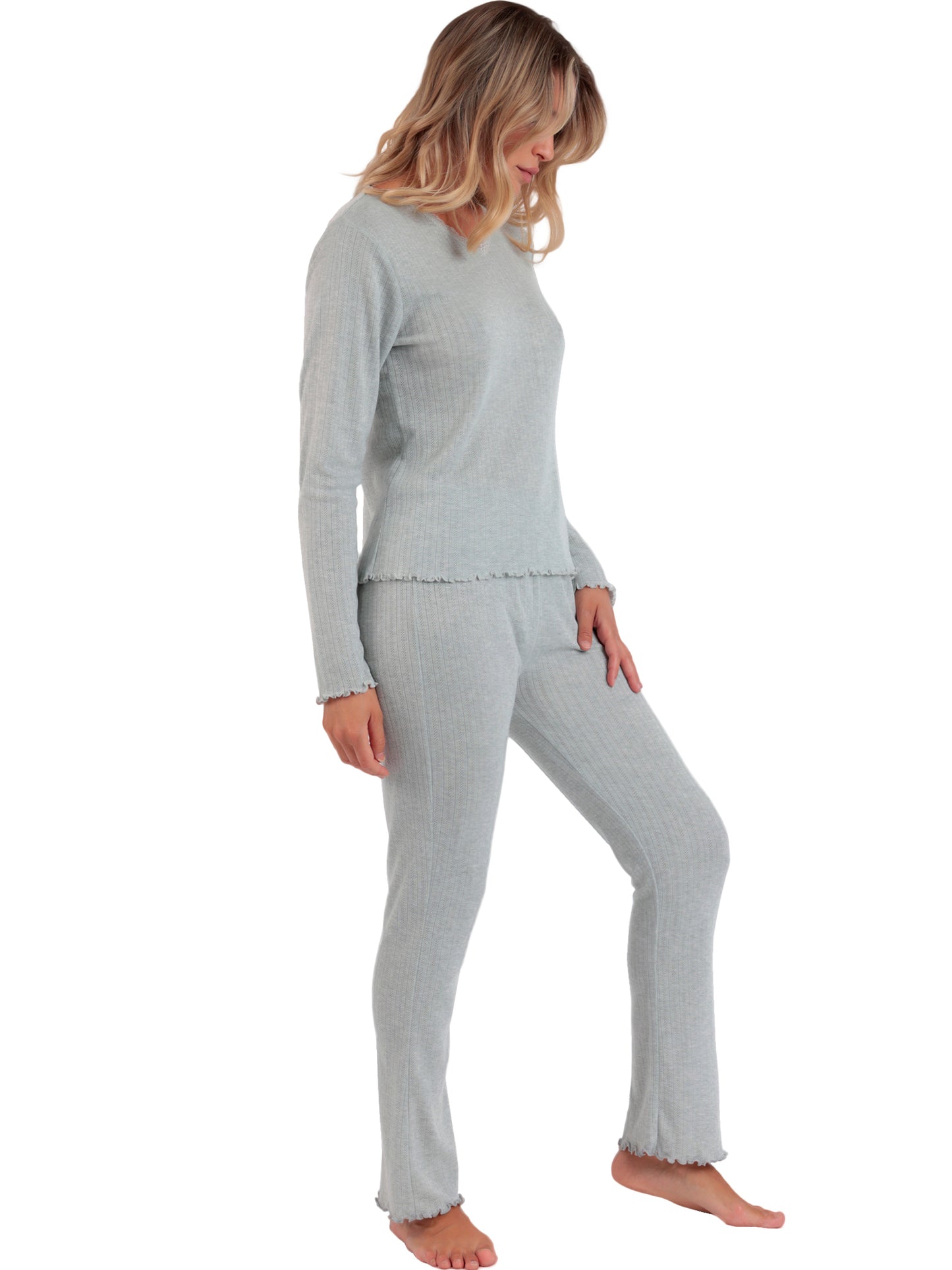 Pyjama pantalon top manches longues Soft Canale Admas