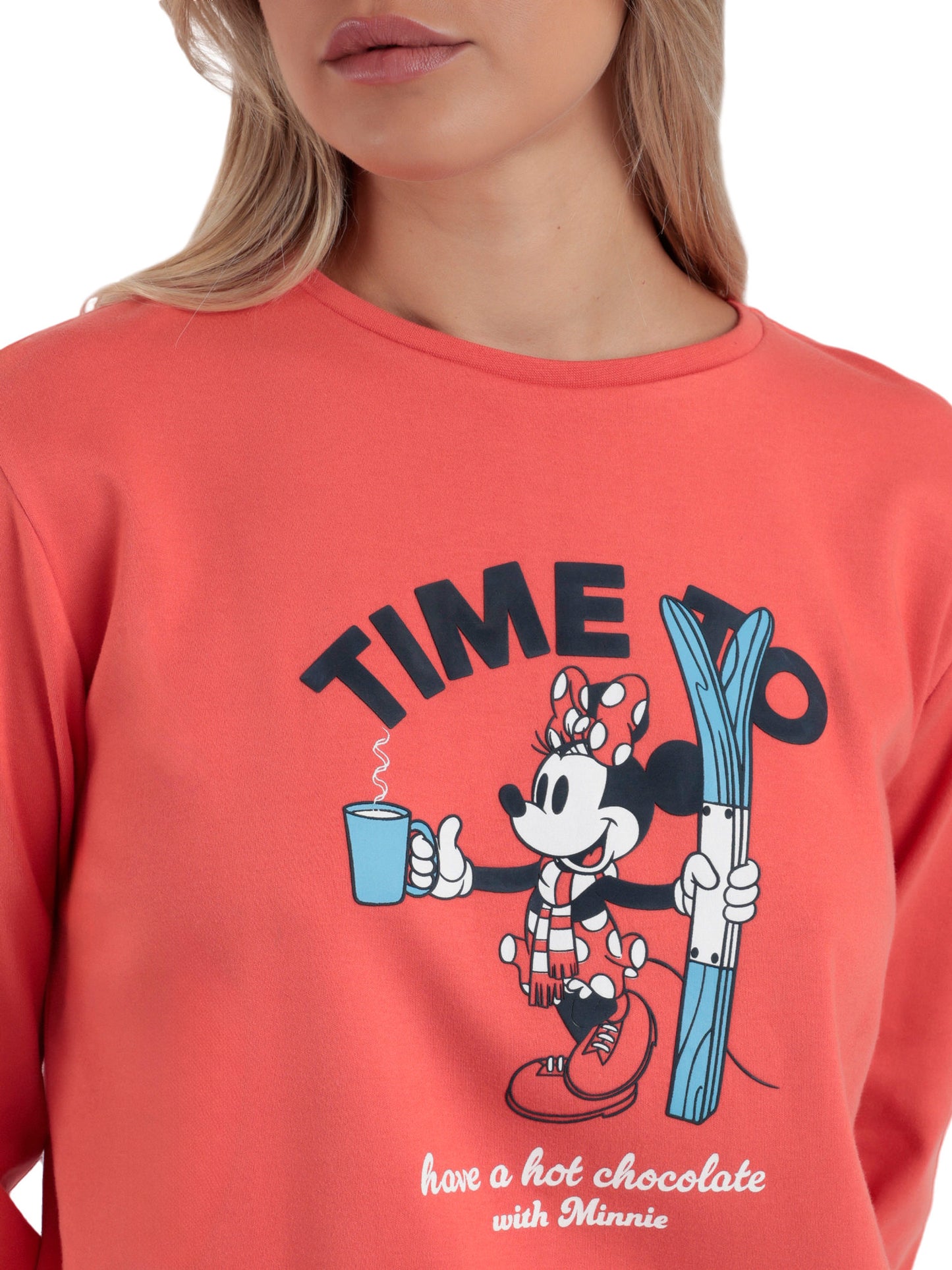 Pyjama tenue pantalon top manches longues Winter Club Disney Admas