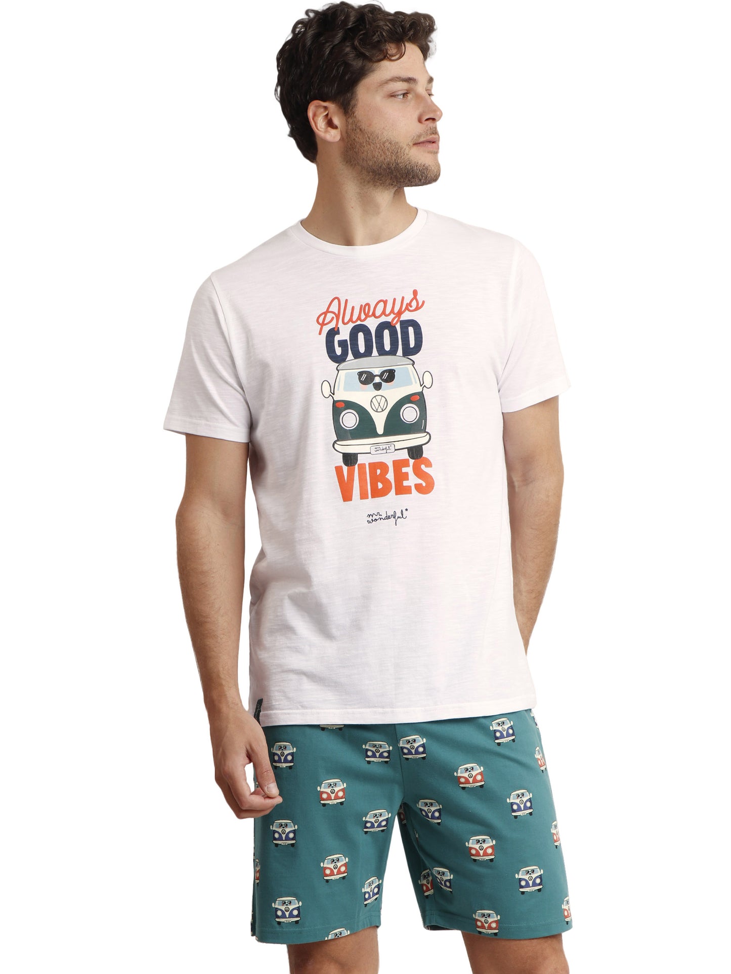 Pyjama short t-shirt Furgo Mr Wonderful Admas