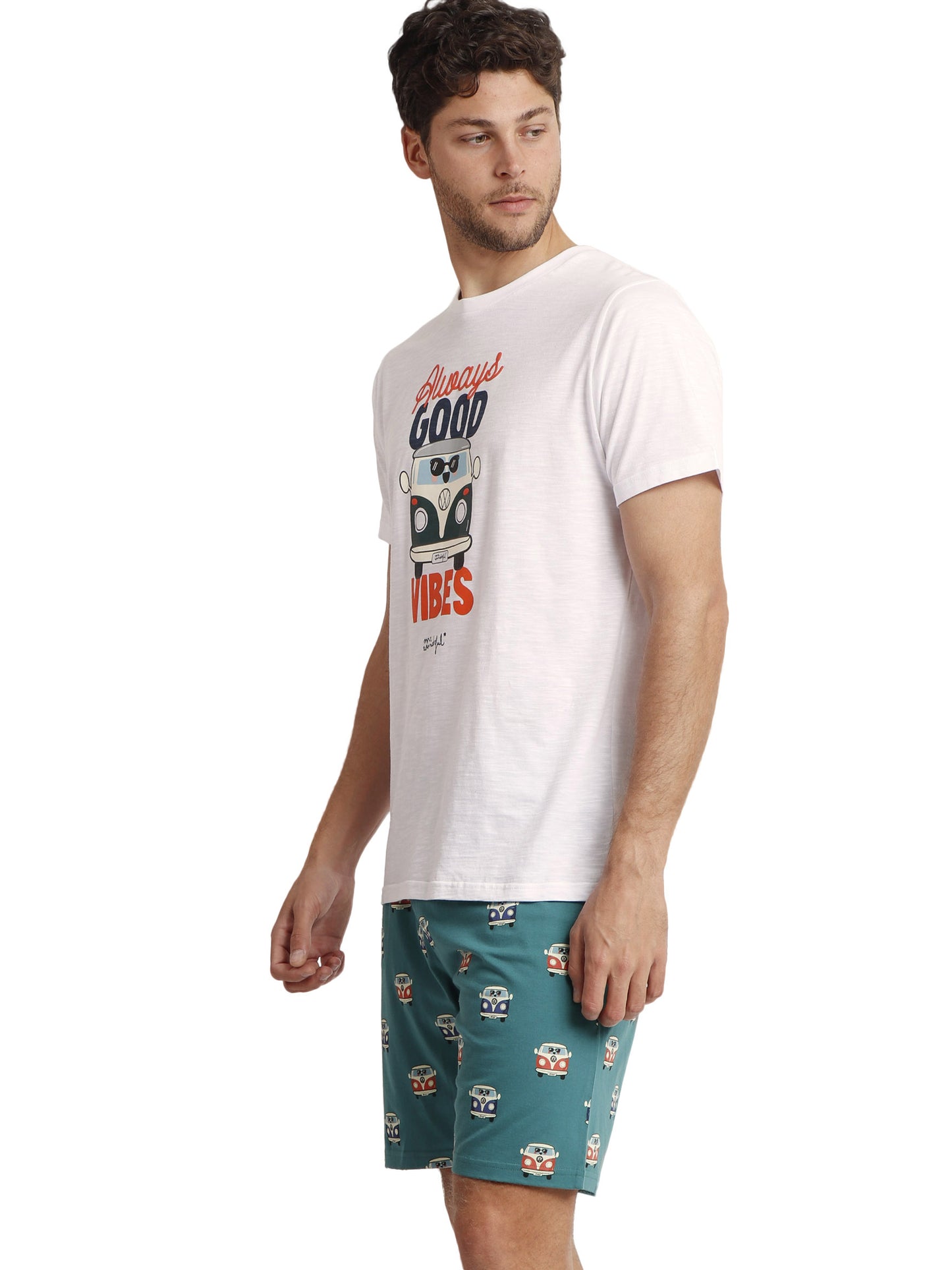 Pyjama short t-shirt Furgo Mr Wonderful Admas