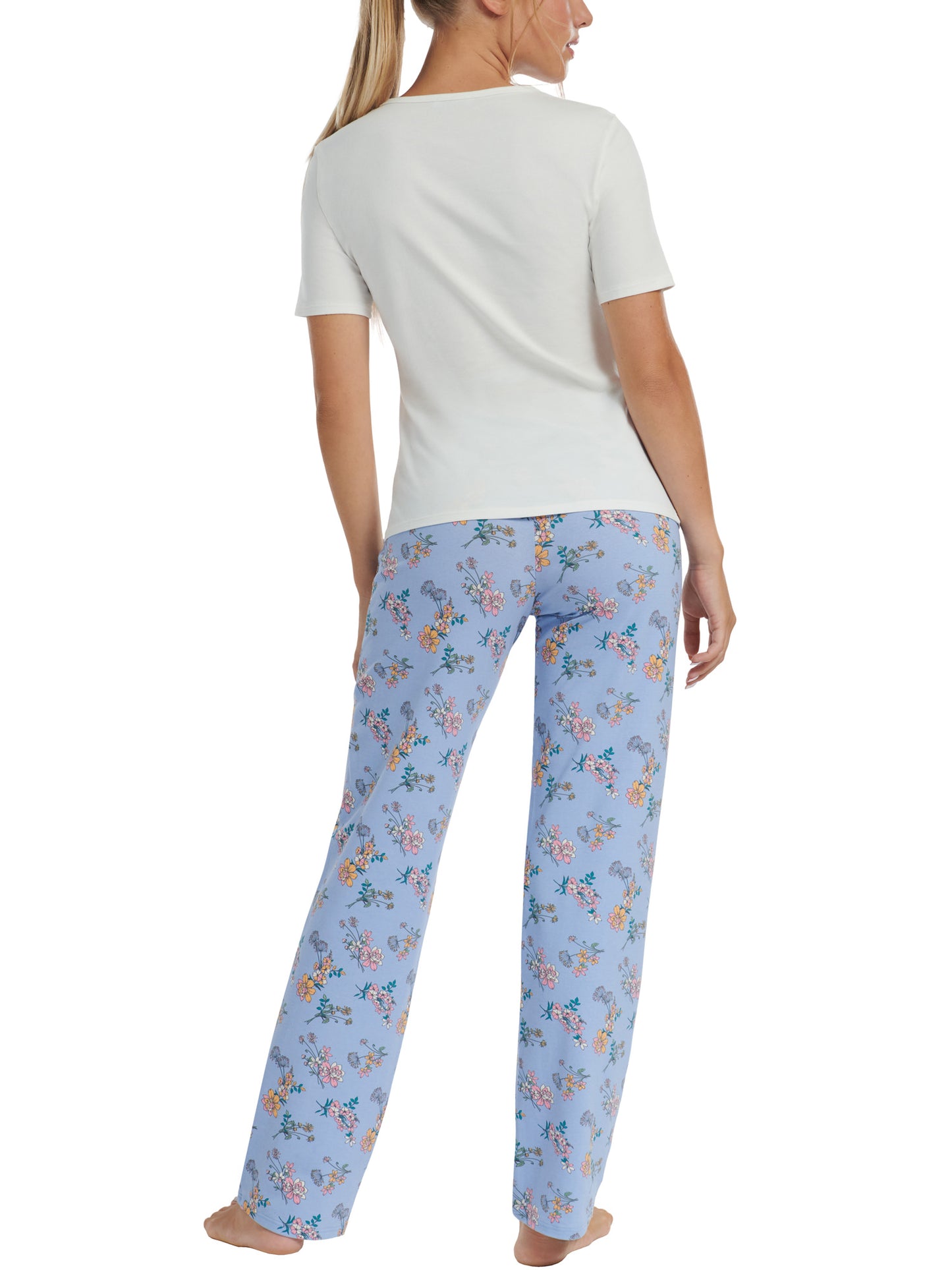 Pyjama tenue d'intérieur pantalon top manches courtes Posh Lisca Cheek
