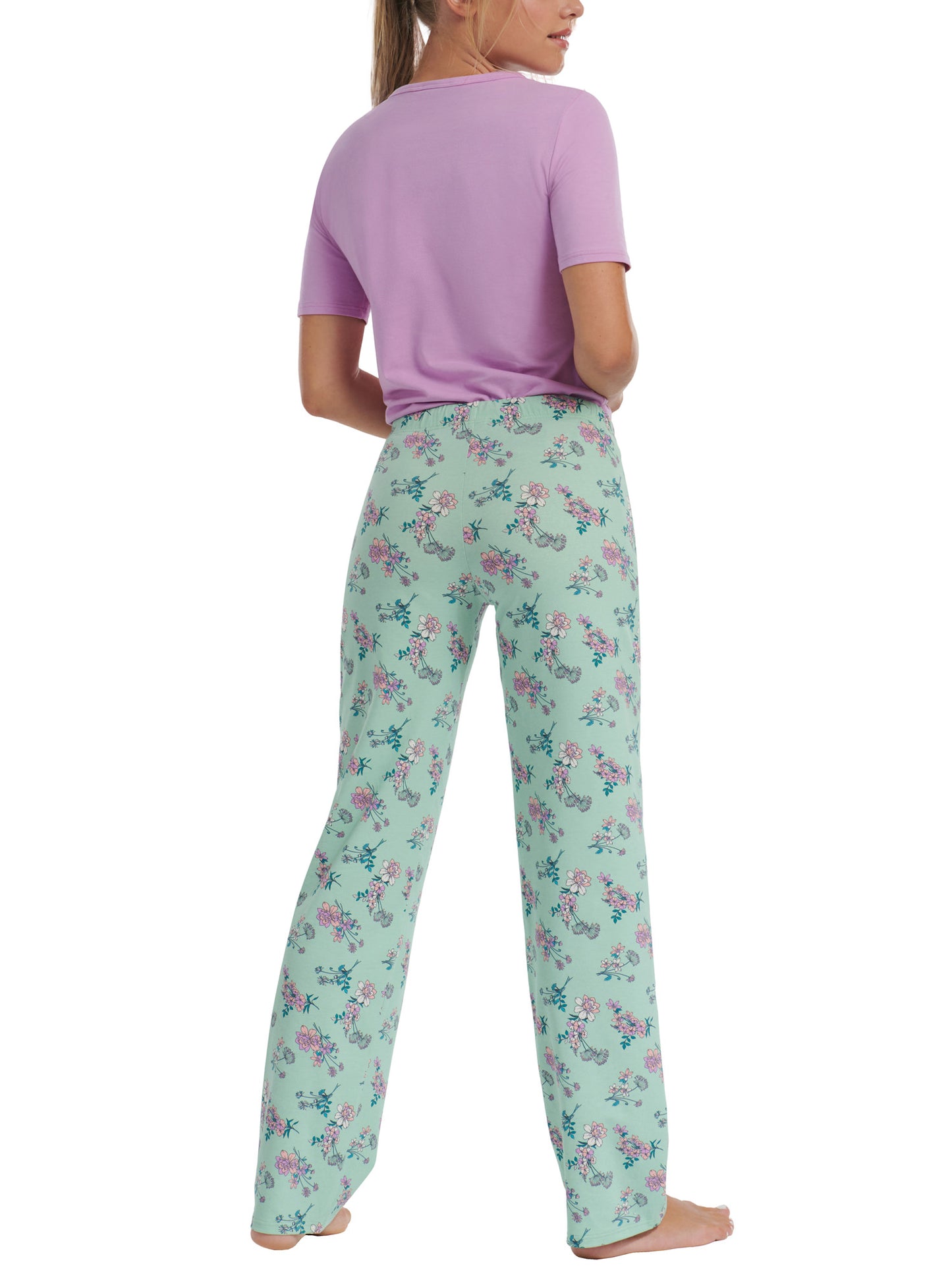 Pyjama tenue d'intérieur pantalon top manches courtes Posh Lisca Cheek