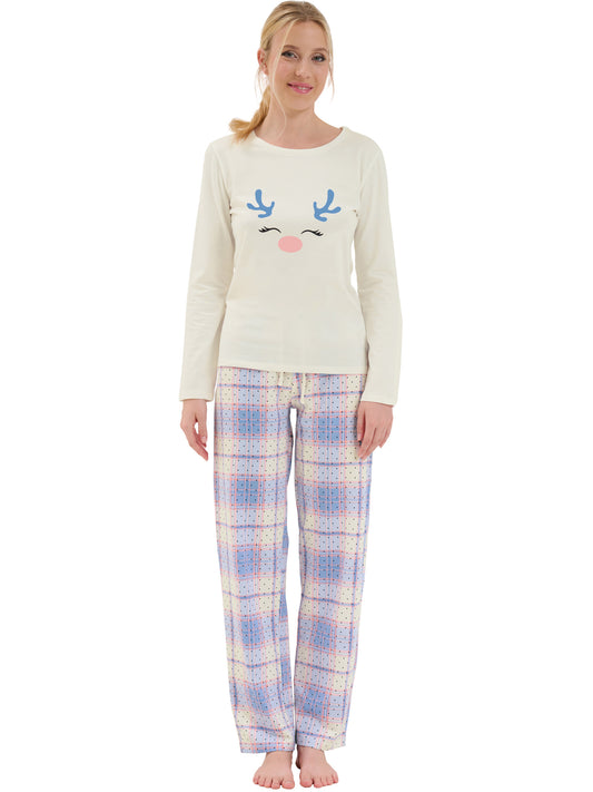 Pyjama pantalon top manches longues Holiday Lisca Cheek